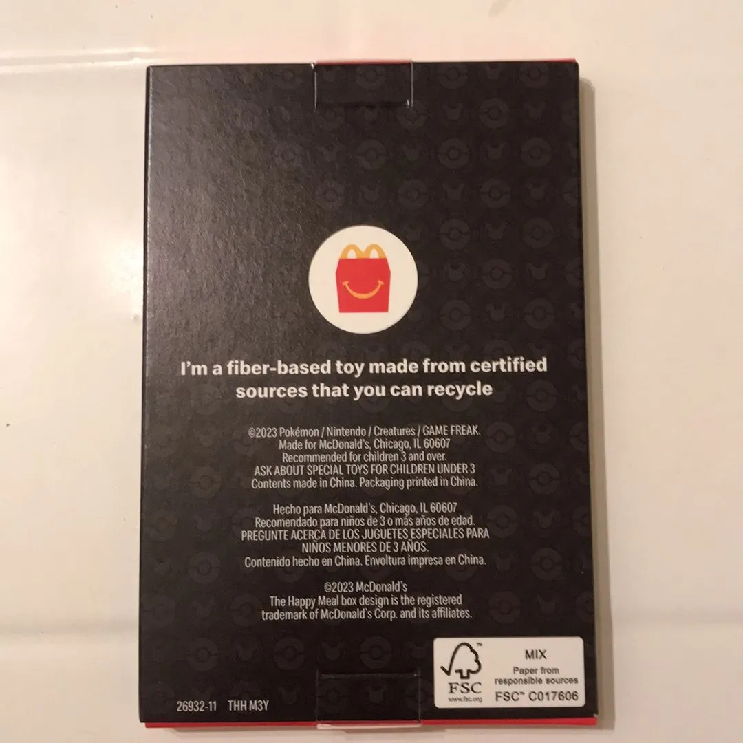 Pokémon TCG - 2023 McDonald's Match Battle - Cetitan #5 Red