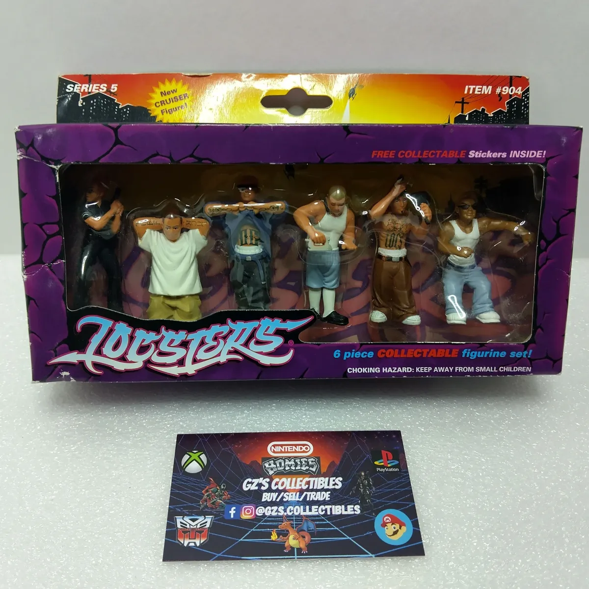 Neighborhood Rascals PVC Figures 2003 HOMIES Lil Locsters