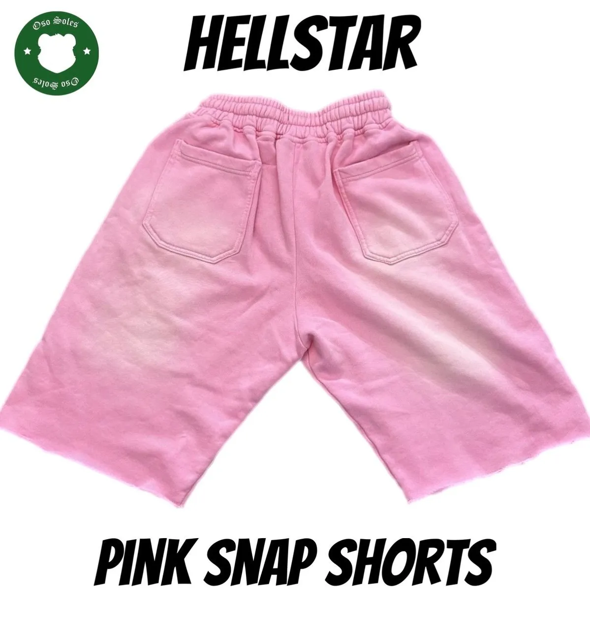 Hellstar Pink Snap Shorts XL · Whatnot: Shop, Sell, Connect