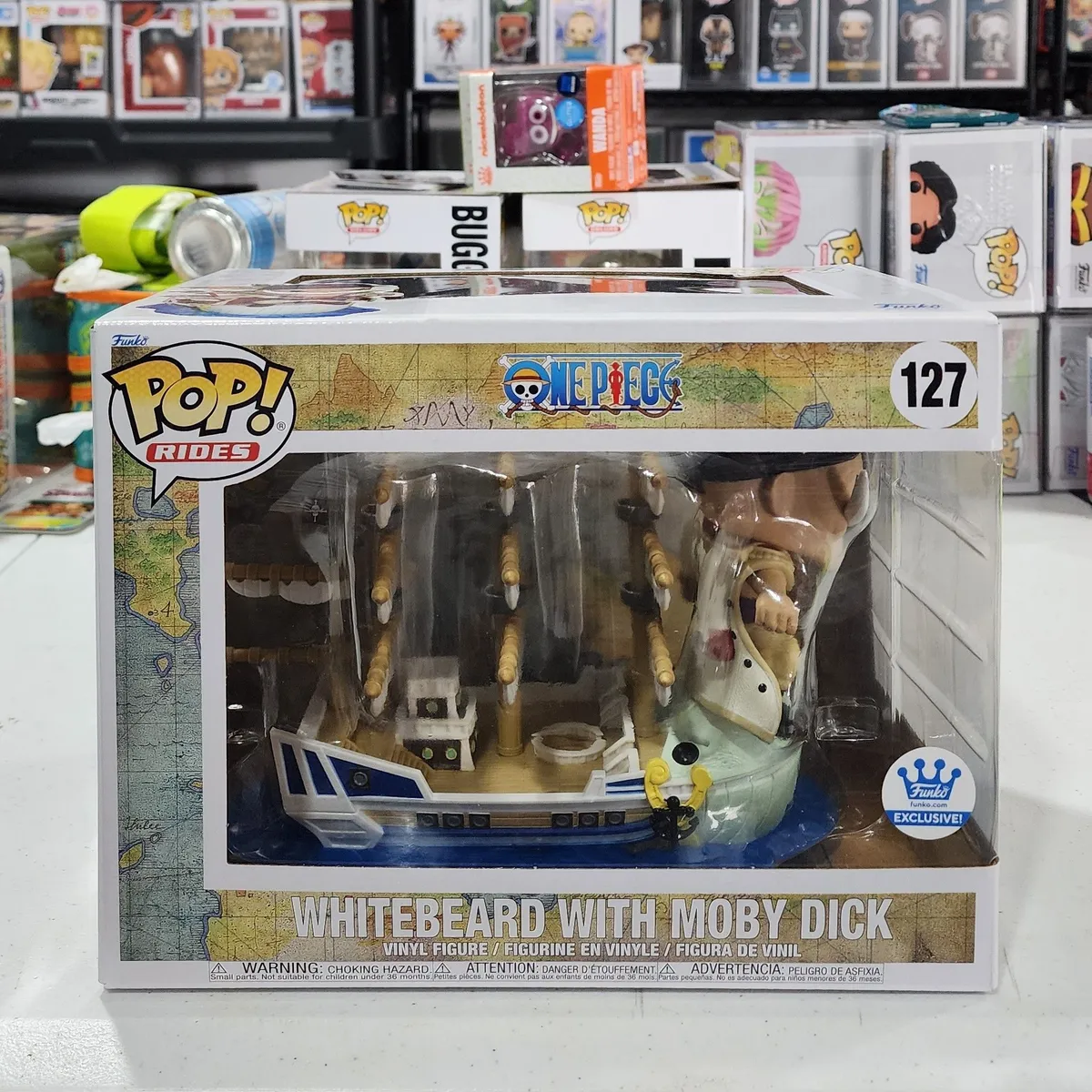Funko Pop Rides One Piece Whitebeard with Moby Dick Funko