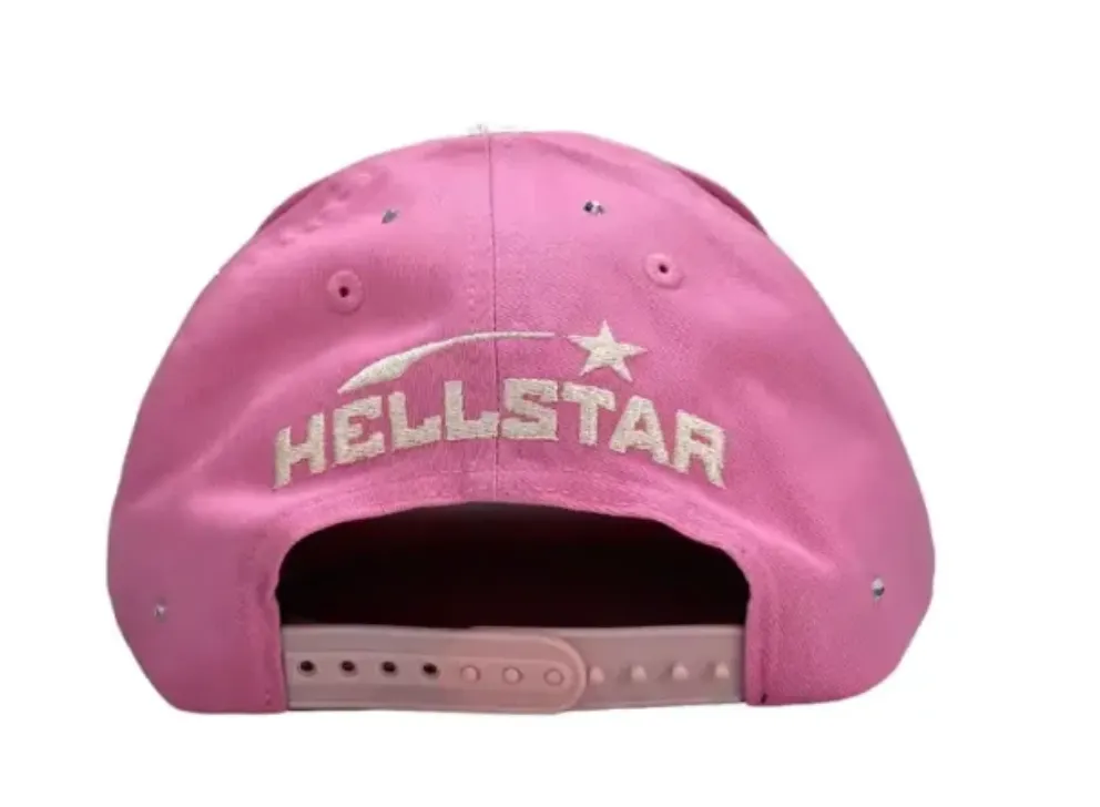 帽子 Hellstar OG Logo Rhinestones Fitted Hat Hellstar OG Logo Rhinestone Snapback Hat Black Men's - FW24 - US
