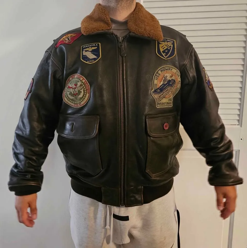 Men's Schott NYC Naval Aviator G-1 