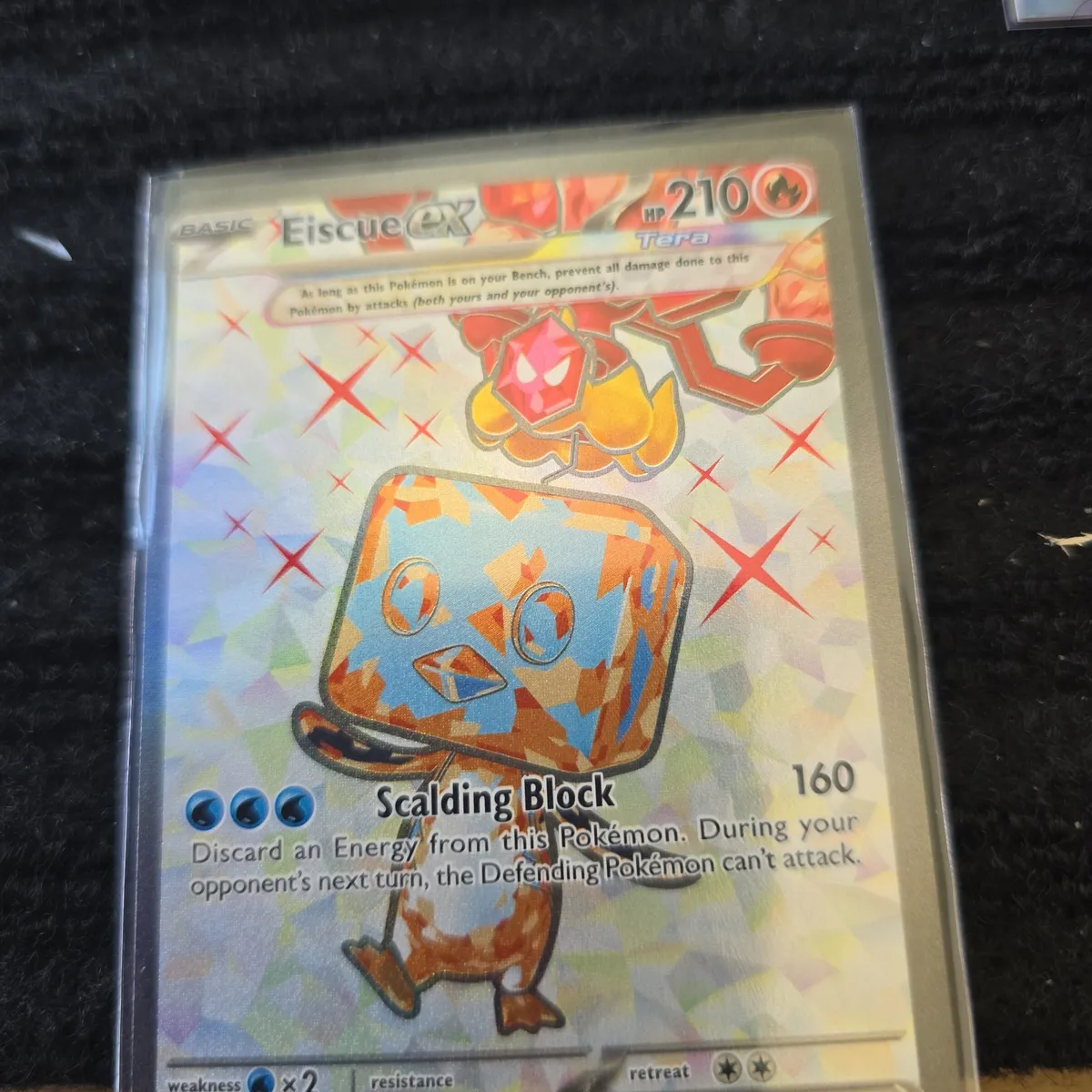 Pokémon TCG - Eiscue ex 210/197 Rare Full Art - Obsidian Flames ...