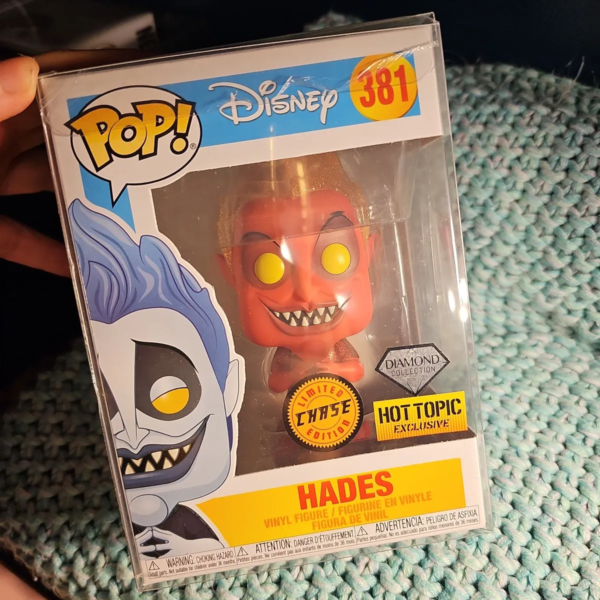 Hades Chase Exclusive Diamond Edition & With Pop Protector high quality - NEW!!