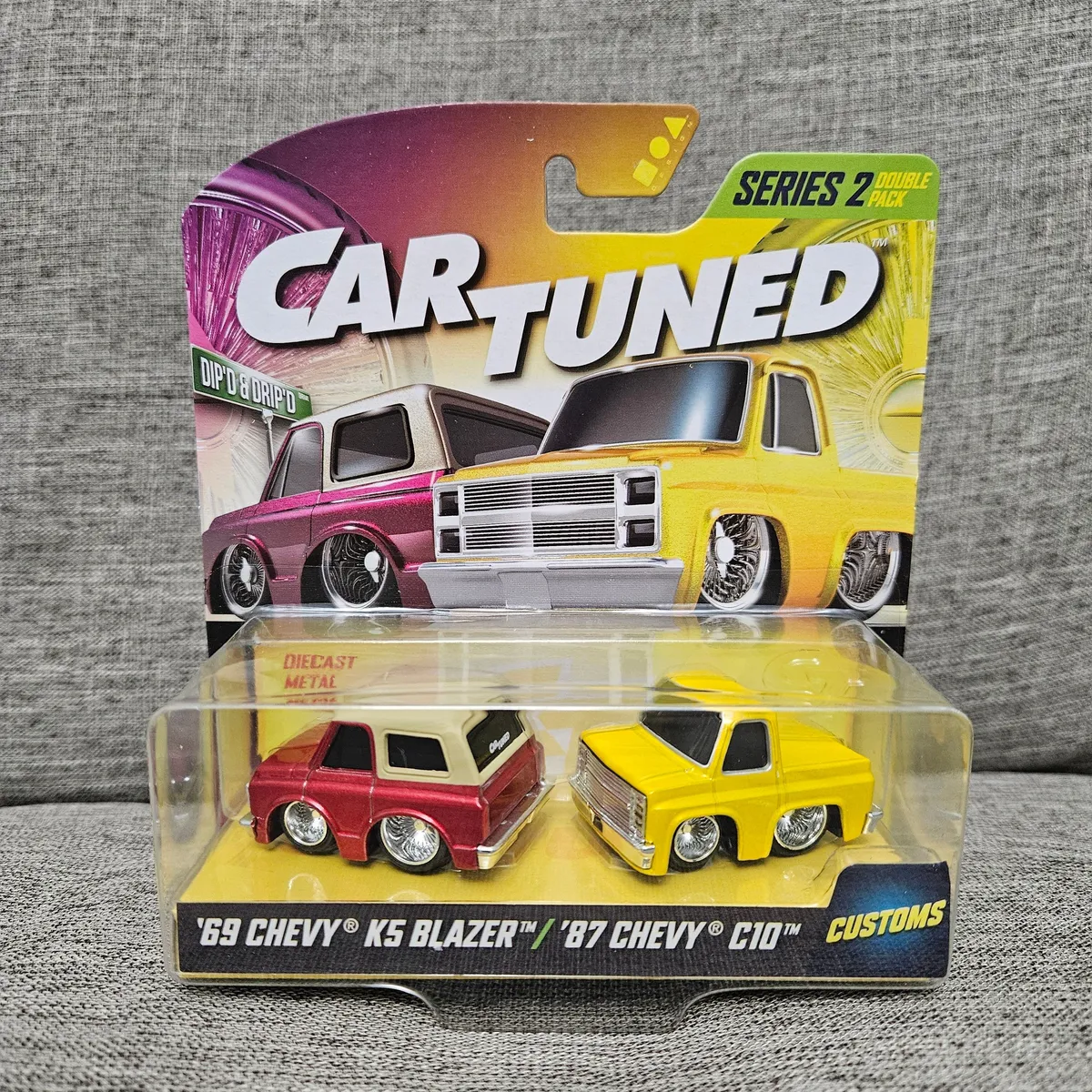 ミニカー CAR TUNED SERIES2 CarTuned™ Series 2 –8 Pack, Diecast Vehicle, Ages 6+ Years