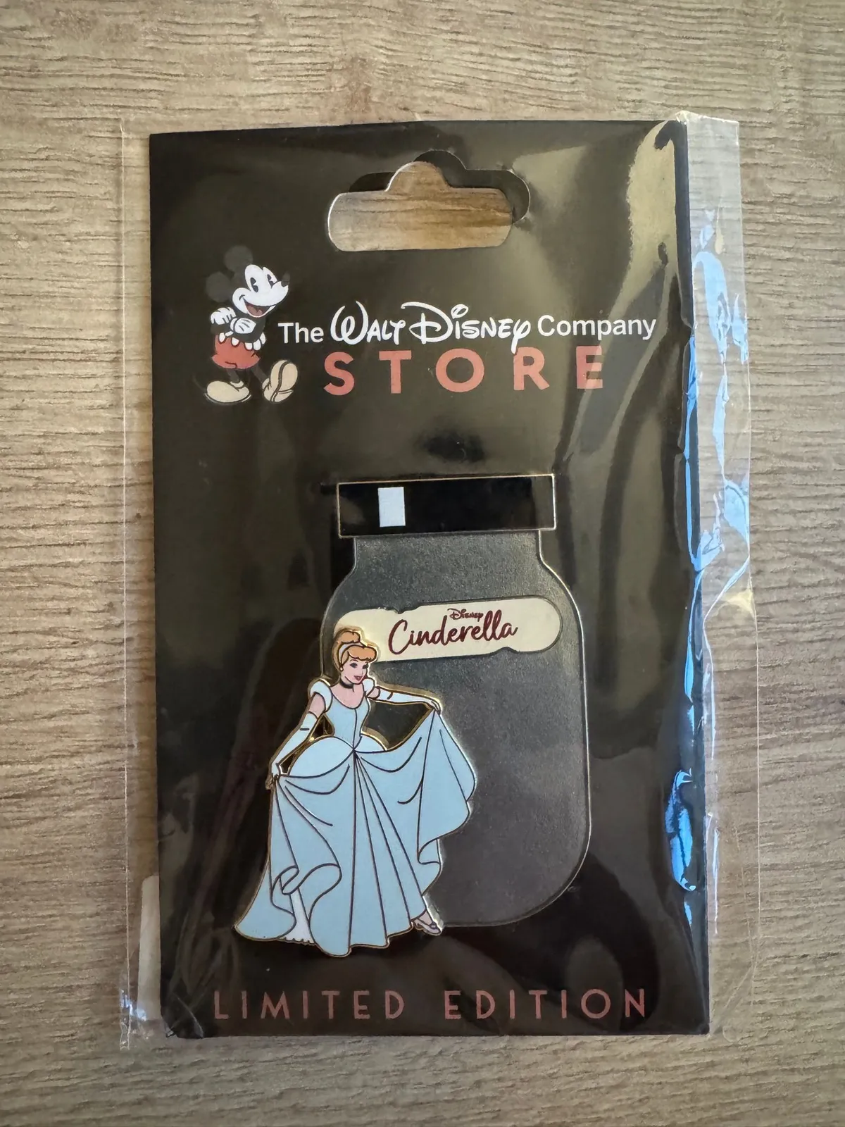 The Color Shades of Magic Collection Cinderella Paint Jar Pin