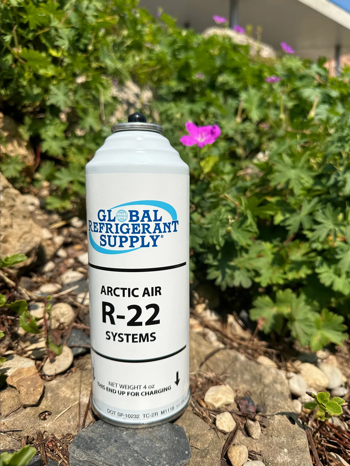 R22 Refrigerant, Arctic Air for R22 Systems, 4 oz. Can R-22