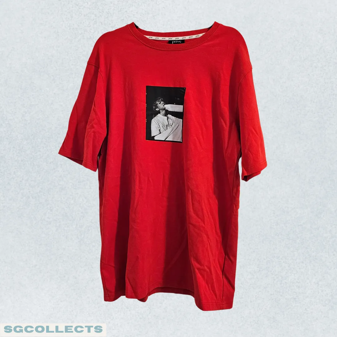 EXO SMTOWN GIFTSHOP OFFICIAL GOODS BAEKHYUN PRIVE Selca Tee