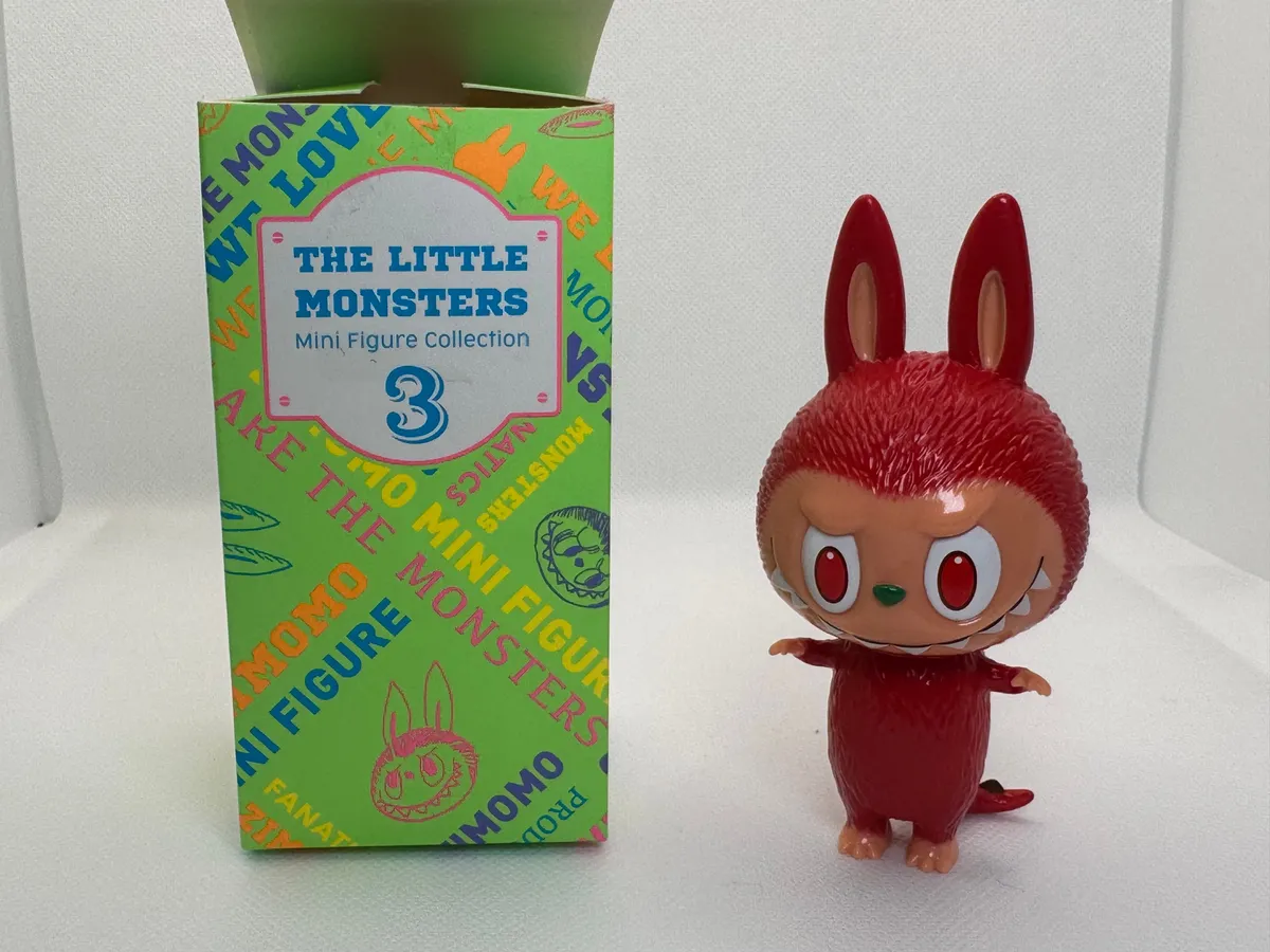 The Little Monsters- Mini Figure Collection- Series 3- Red (Zimomo
