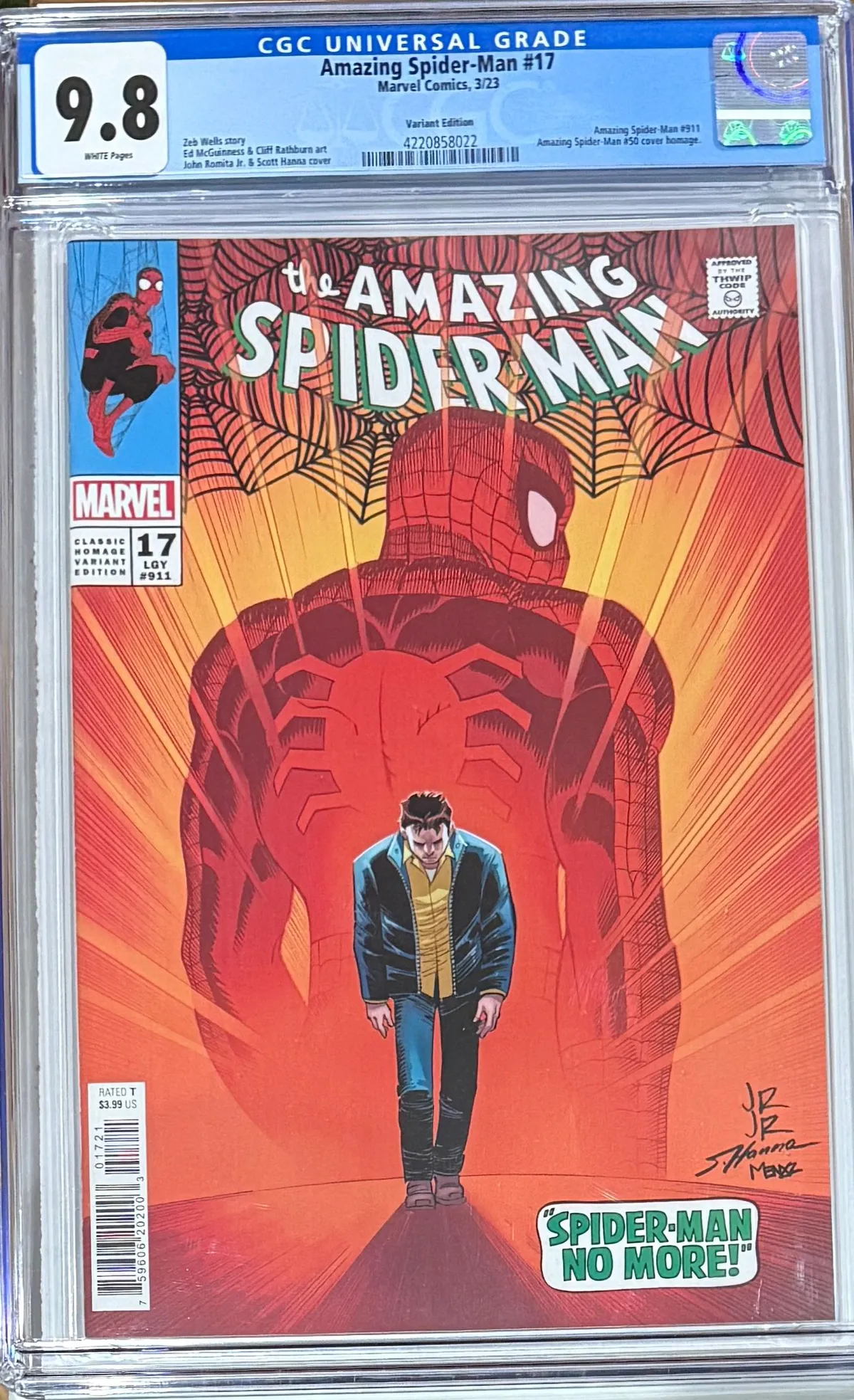 アメコミリーフ Amazing Spider-Man #17 CGC 9.8 Amazing Spider-man #17 Value - GoCollect