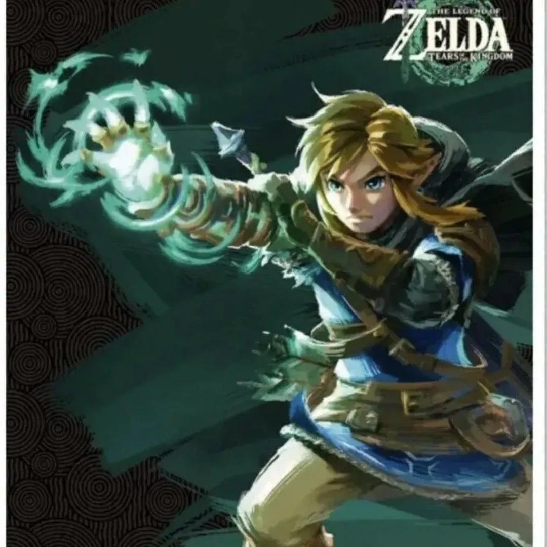 Poster-The Legend of Zelda Tears of the Kingdom Official Nintendo