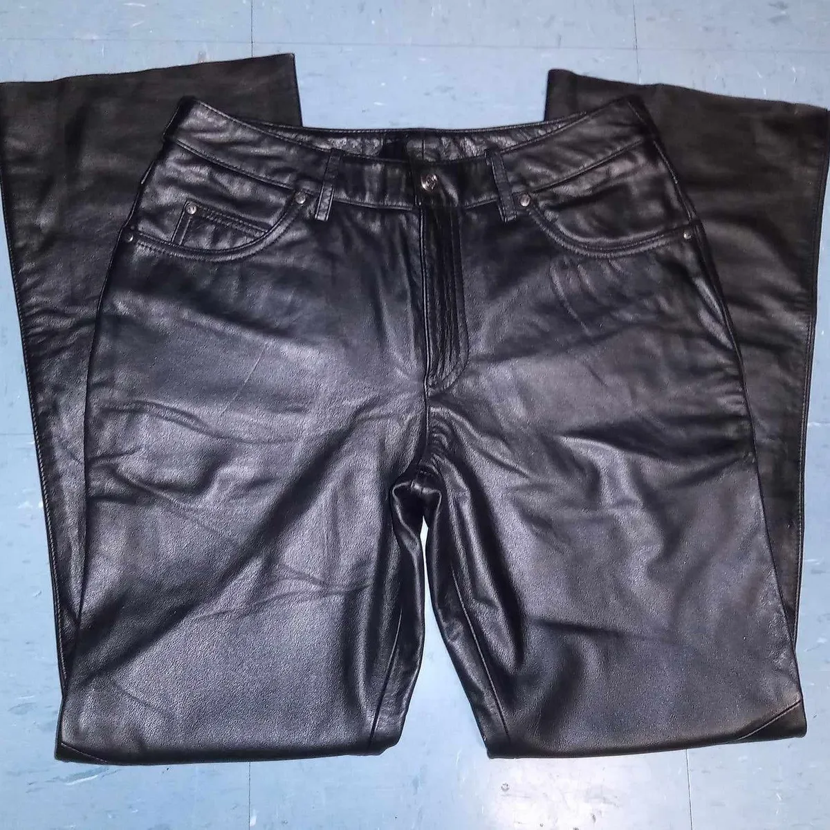 Authentic Genuine Leather Harley Davidson Leather Pants