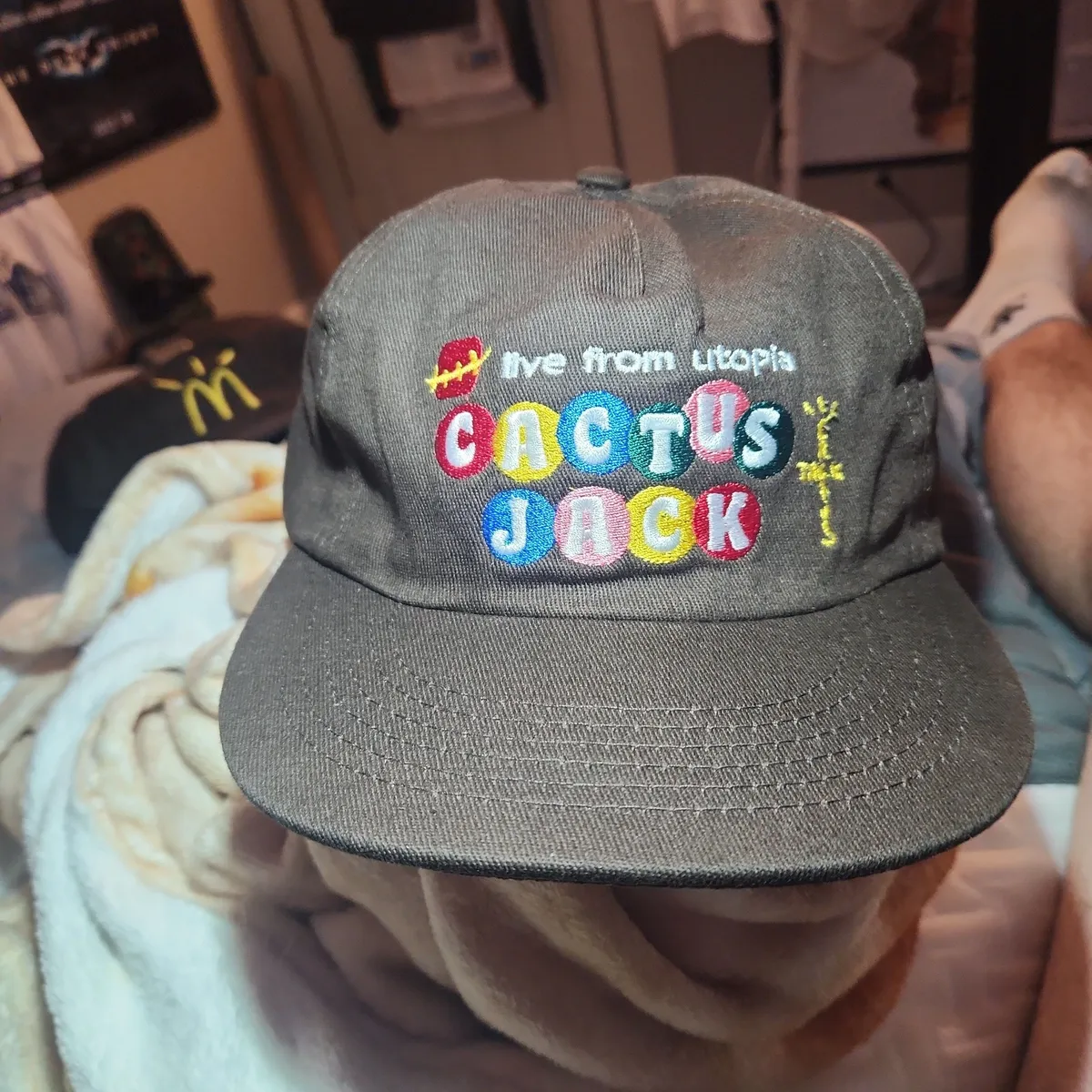 Travis Scott Live from Utopia hat new never worn · Whatnot: Shop
