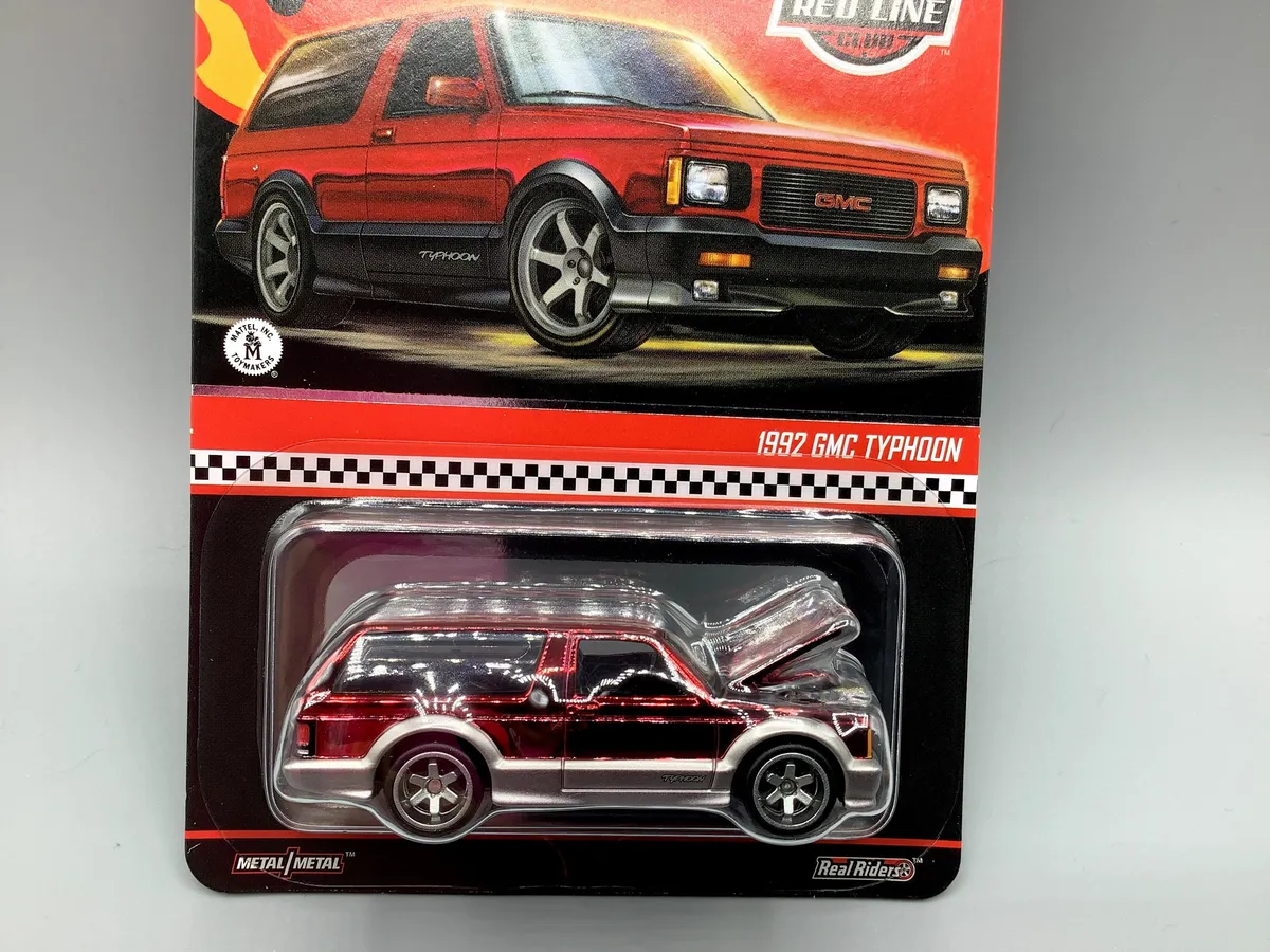 Hot Wheels RLC Red Line Club Red 1992 GMC Typhoon · Whatnot