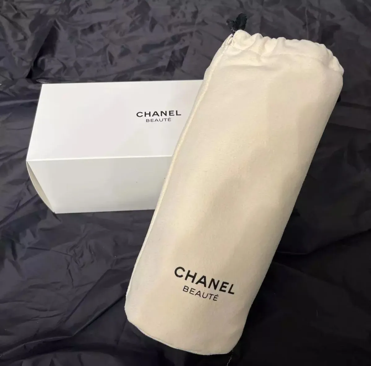 CHANEL BEAUTE アイボリー ブランケット CHANEL BEAUTE アイボリー ブランケット