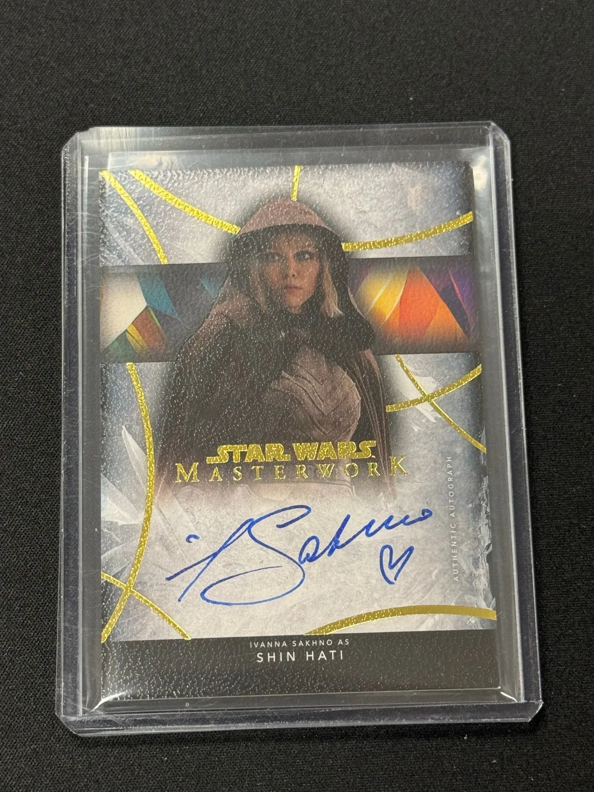 Topps STAR WARS SHIN HATI サイン Shin Hati AUTO 💥 Ivanna Sakho Autograph DEBUT! - 2024 Topps