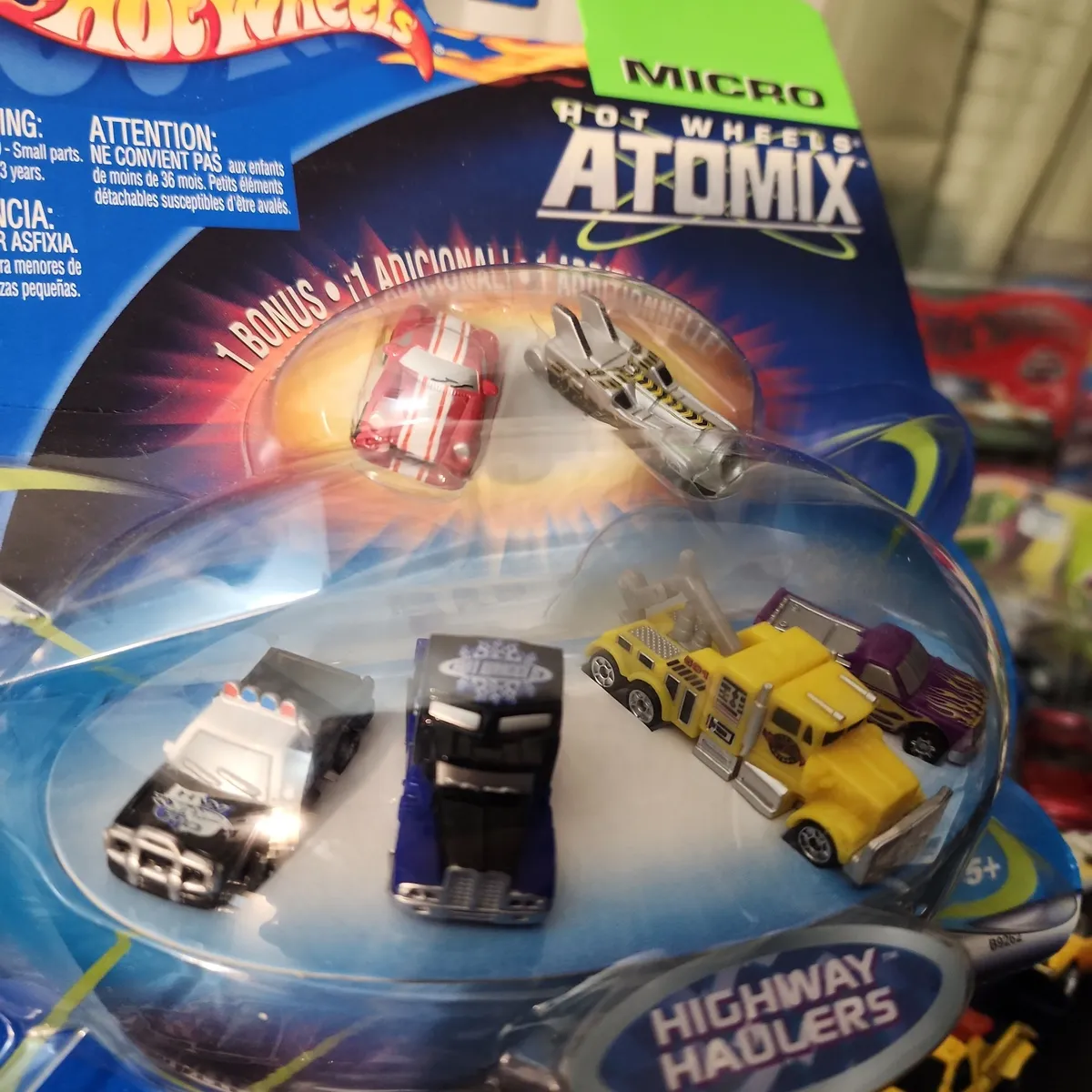 ✨新品未開封✨Hot Wheels✨ATOMIX✨CAMO SQUAD Hot Wheels ATOMIX 2002 #6 Monster Crash Micro Set | eBay