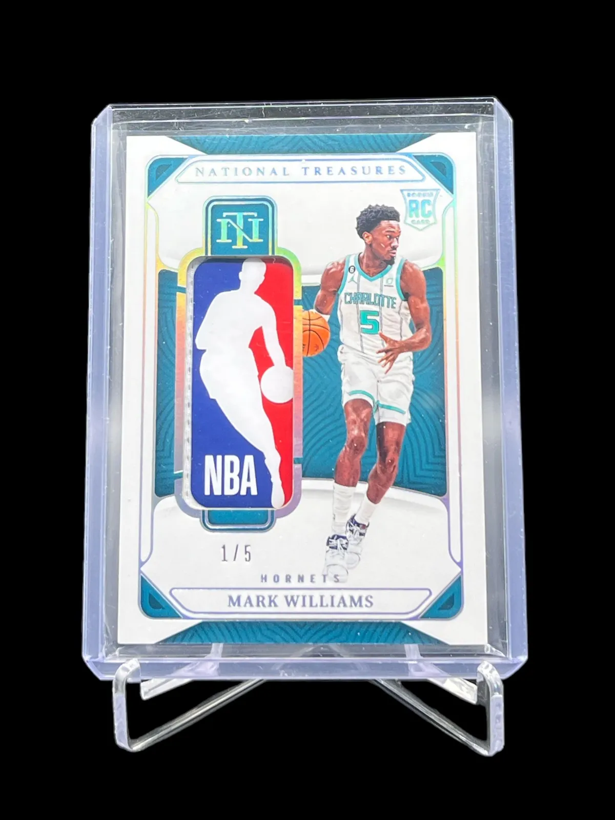 2022-23 Panini National Treasures Mark Williams Rookie
