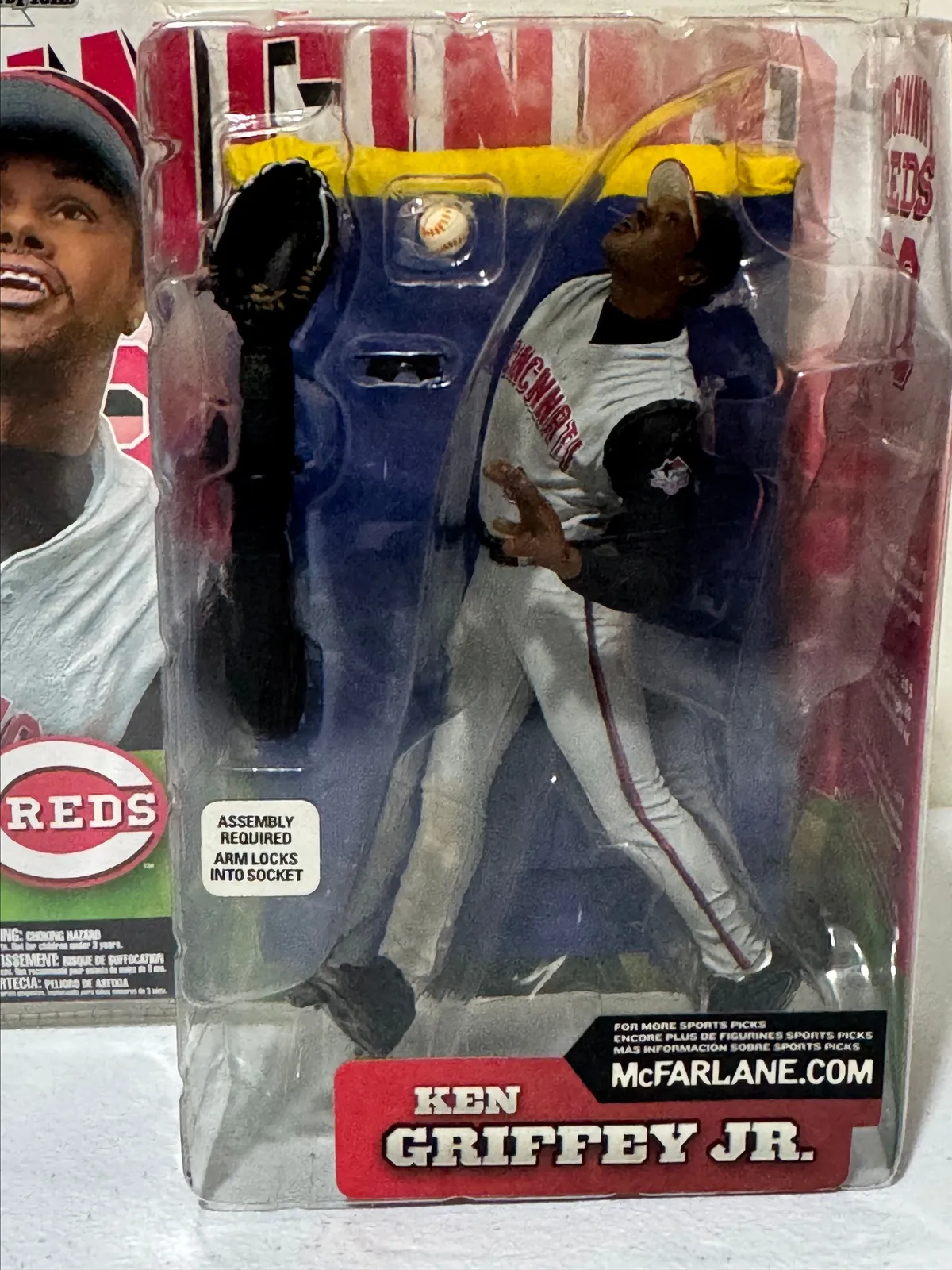 KEN GRIFFEY JR 2002 McFarlane MLB Action Figure Series 2