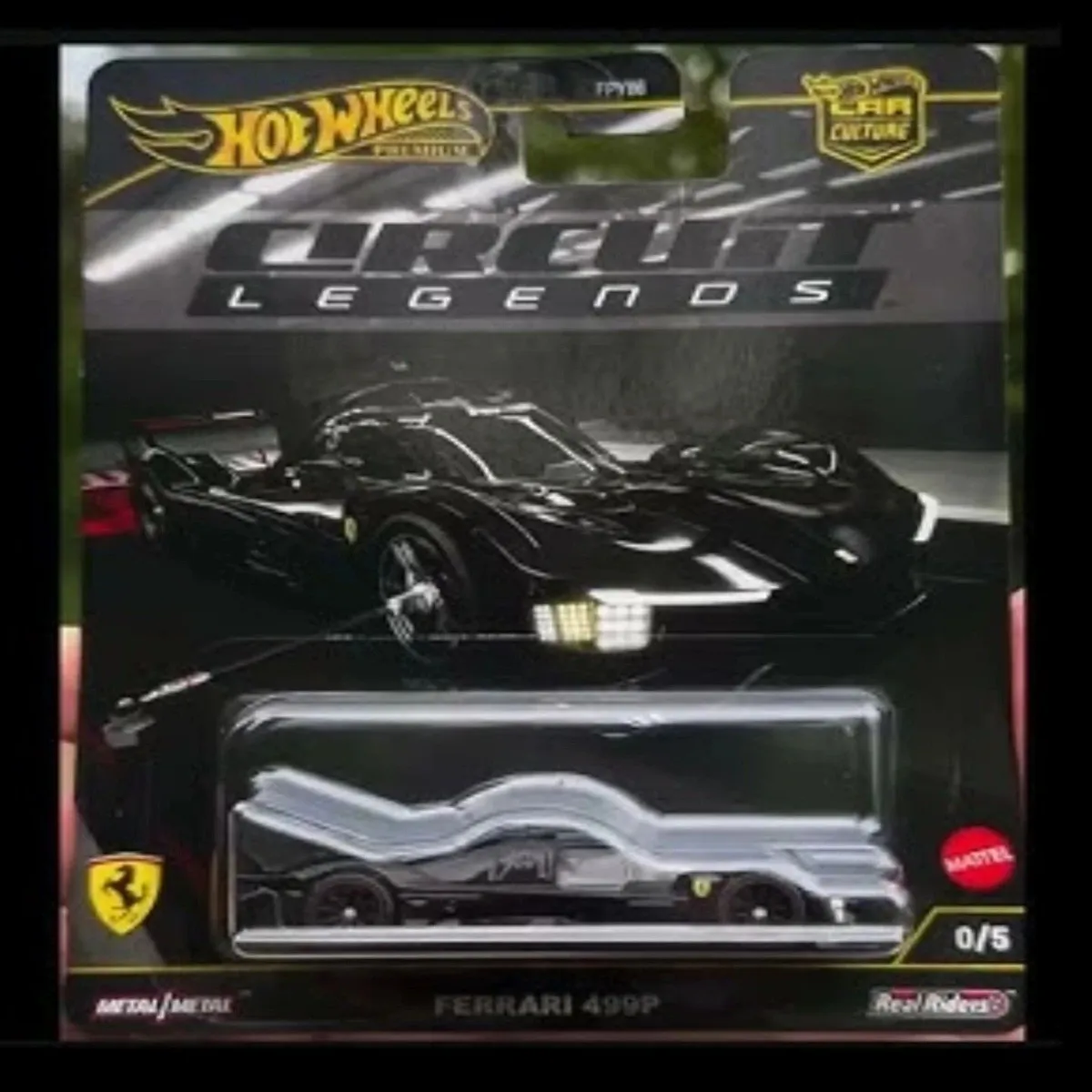 2025 Hot Wheels Car Culture Circuit Legends Chase - Ferrari