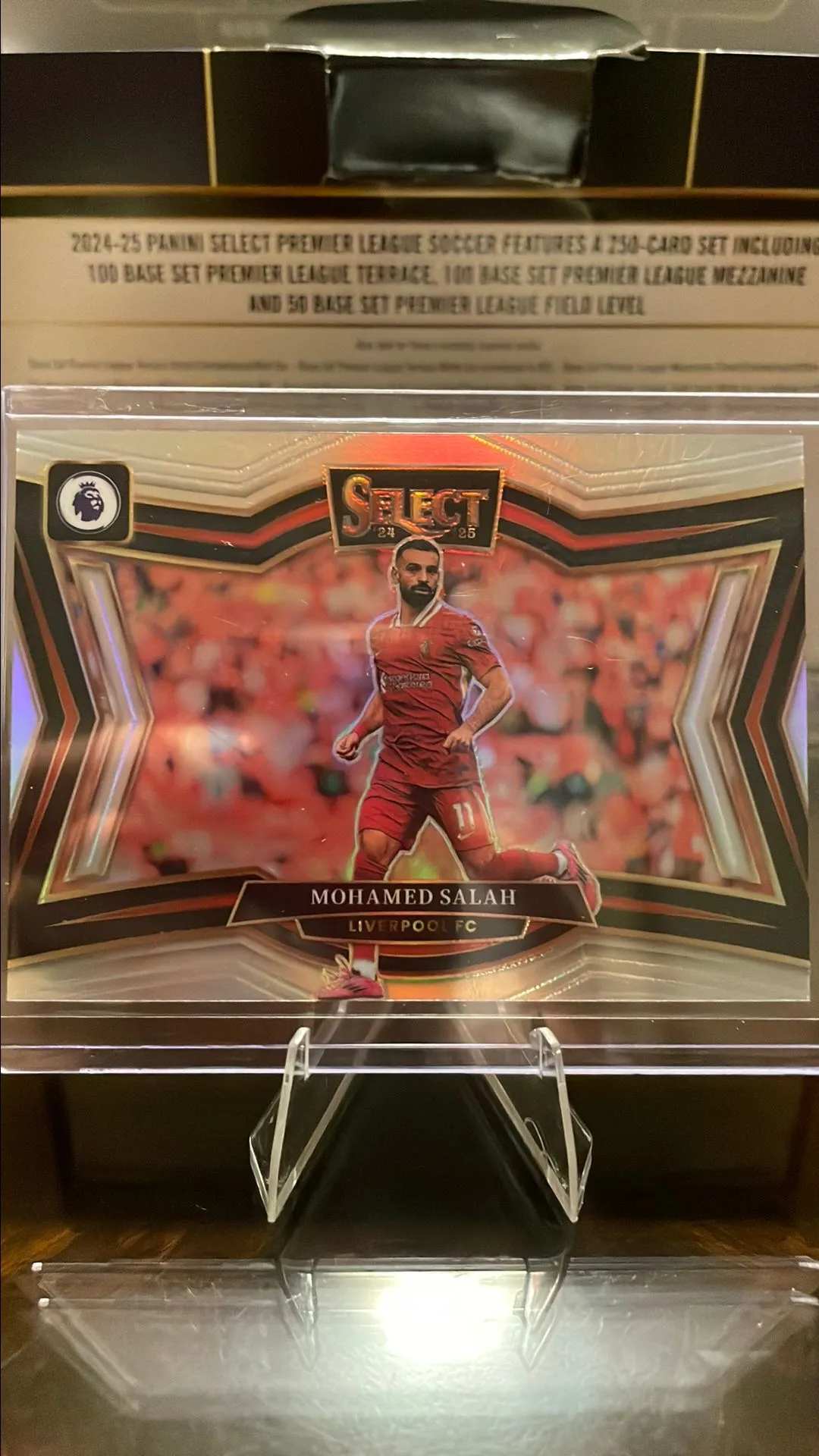 24/25 Panini Select Premier League Mohamed Salah Liverpool Field