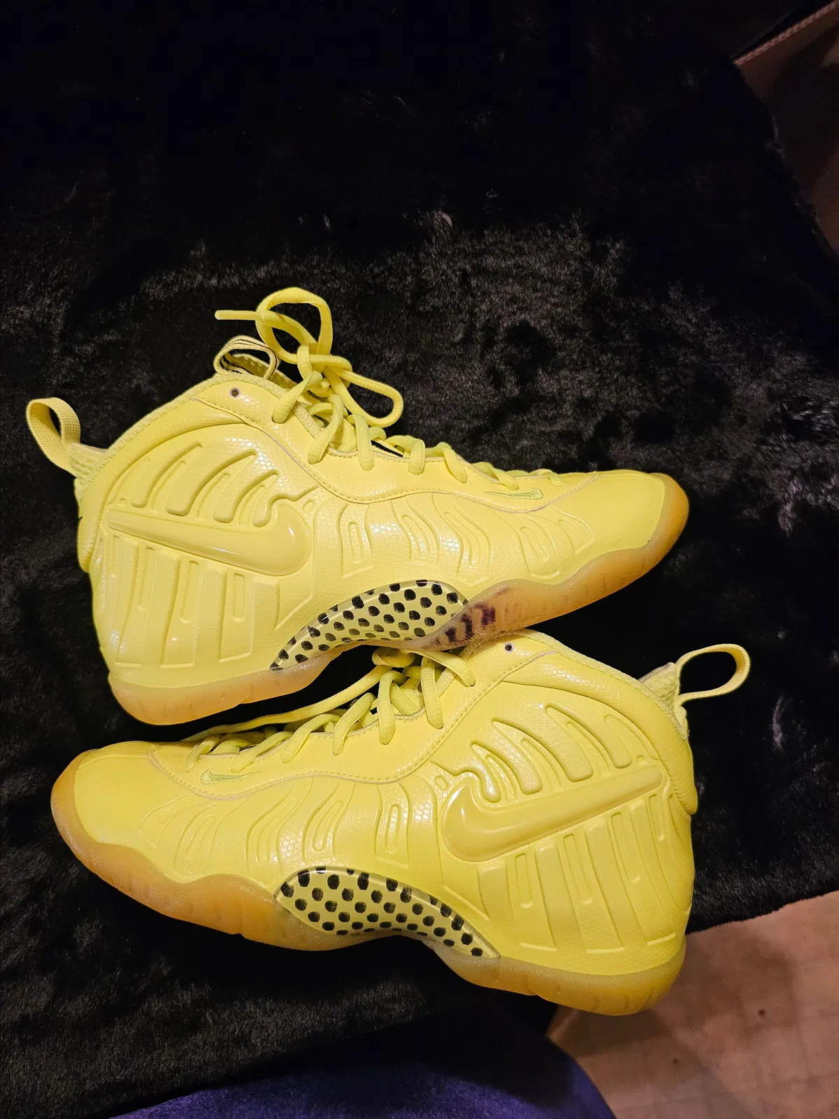 NIKE - NIKE AIR FOAMPOSITE PRO VOLTナイキ バッシュ Nike Air Foamposite Pro “Volt/Neon Green” 624041-700 Men's