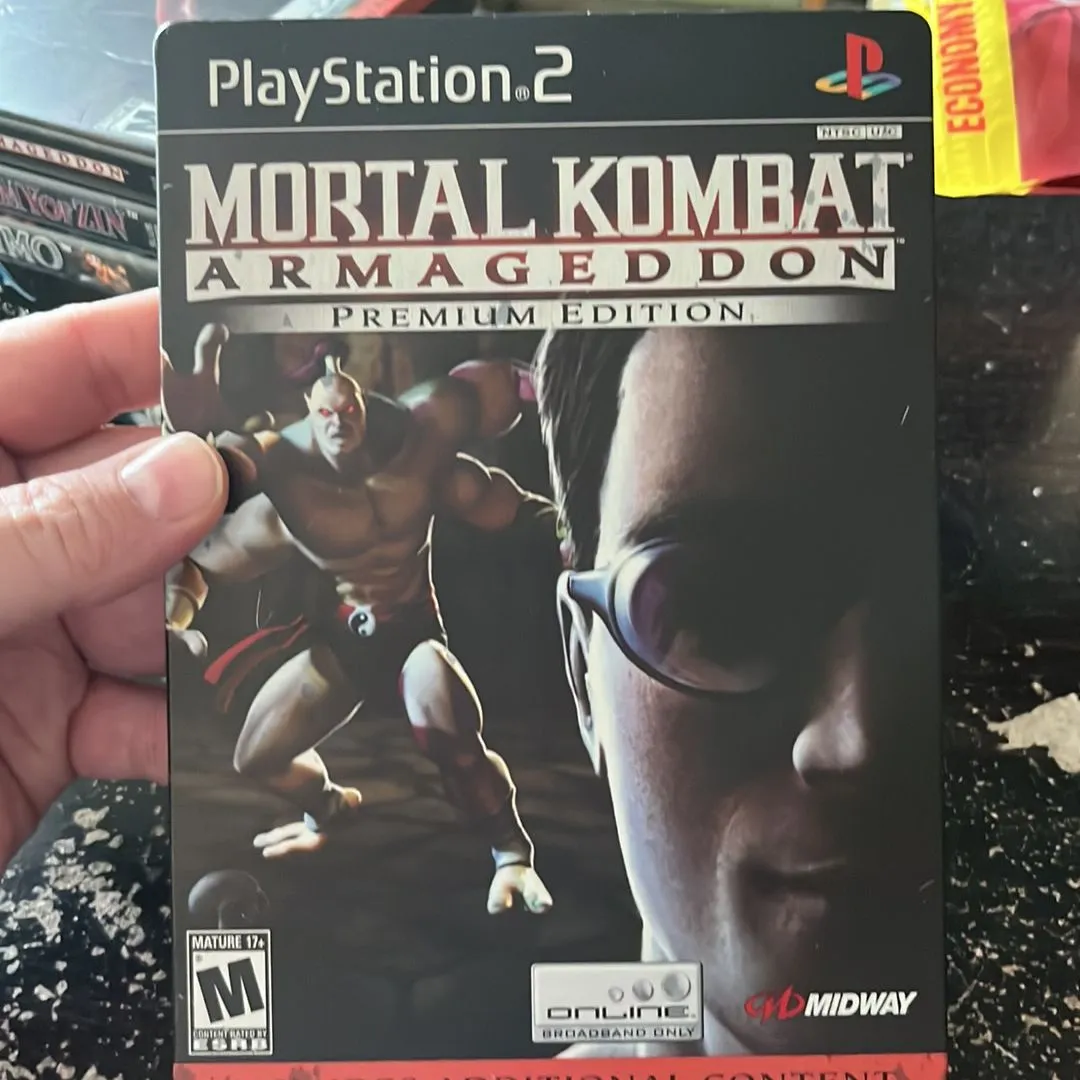 (未使用･未開封品)　Mortal Kombat: Armageddon / Game sdt40b8 Midway, Mortal Kombat Armageddon, Nintendo Wii, Physical, Fighting