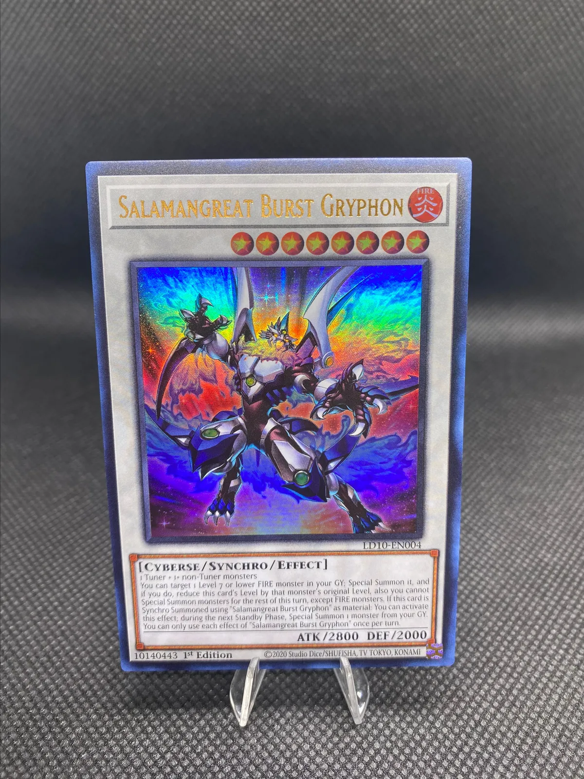 Salamangreat Burst Gryphon - Legendary Duelists: Soulburning Volcano ...