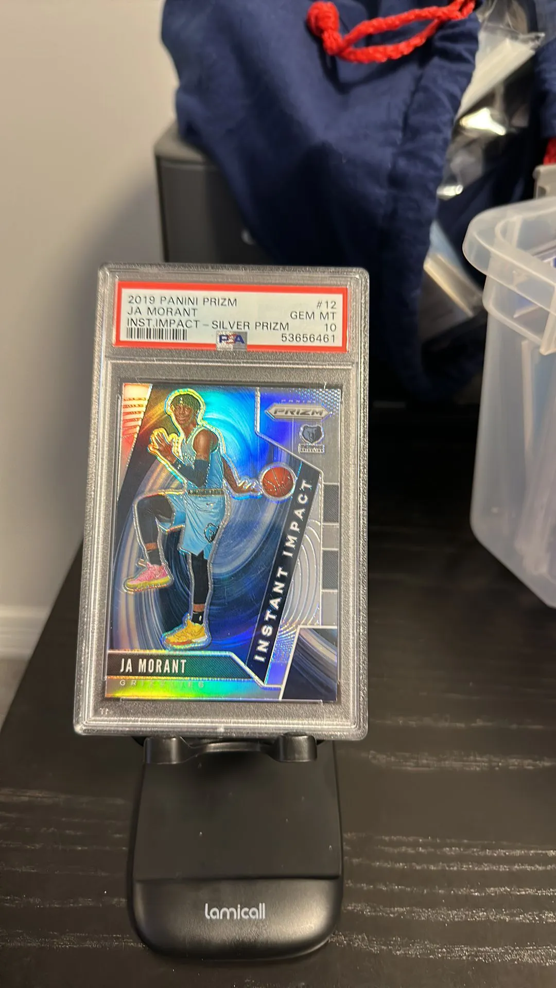 2019 Panini Prizm Instant Impact Ja Morant 12 Inst.Impact