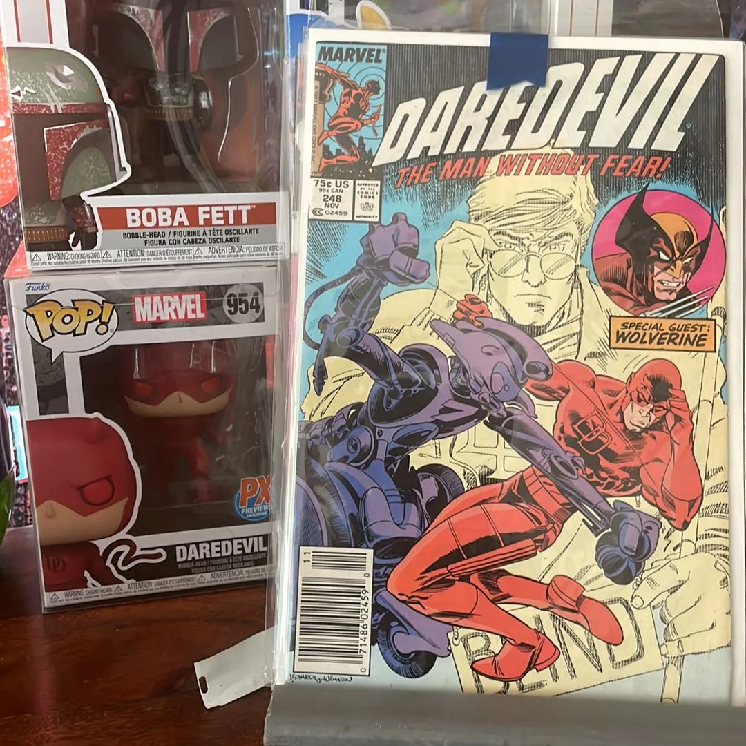 Daredevil #248 Marvel (1987) Key 1st Appearance Bushwacker Comic