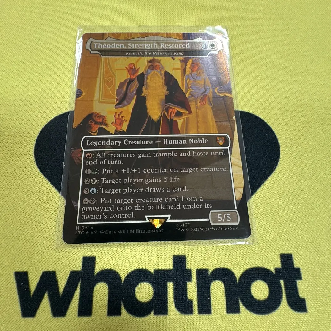 Kenrith, the Returned King (Theoden Strength Restored foil