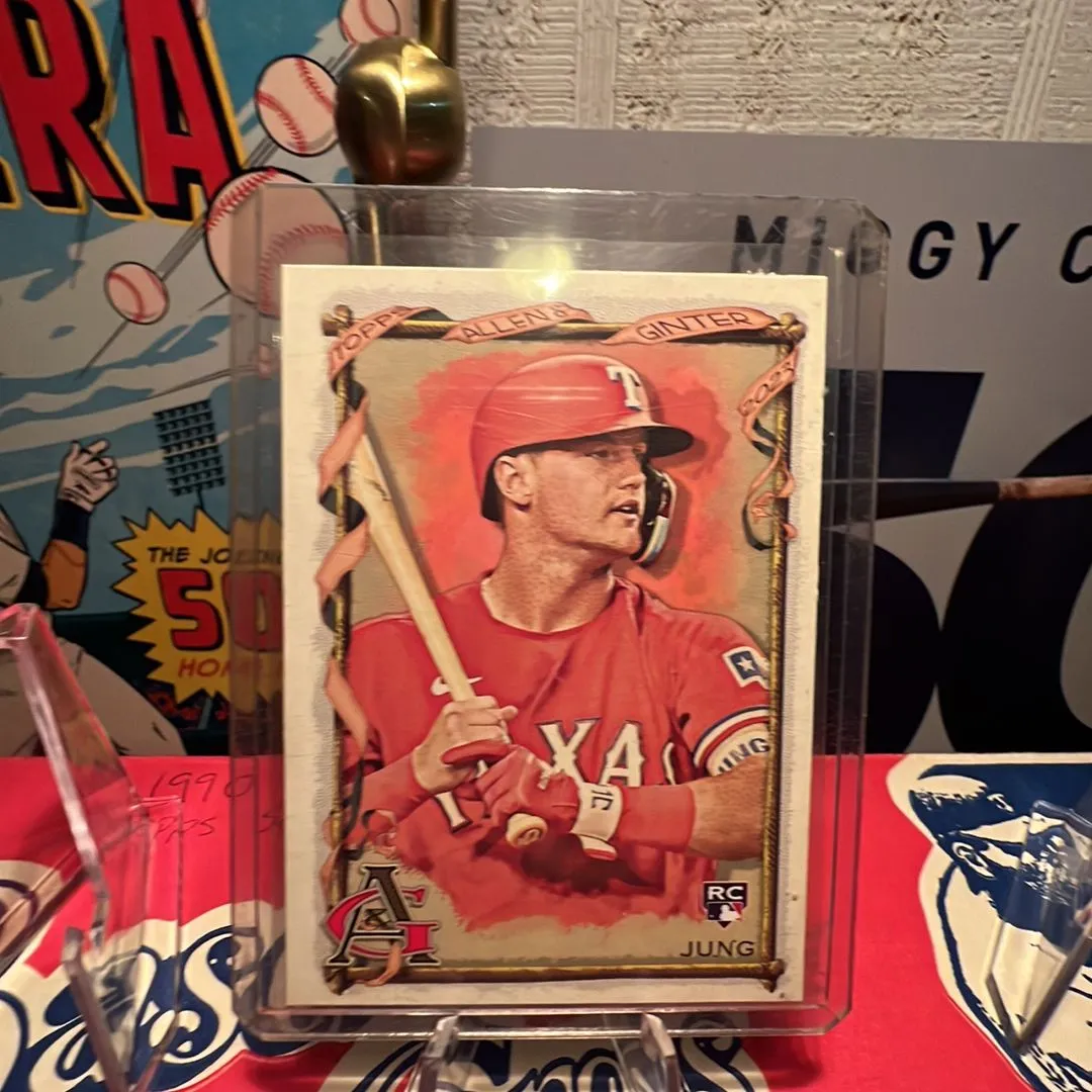 2023 TOPPS ALLEN & GINTER X BASEBALL JOSH JUNG ROOKIE CARD