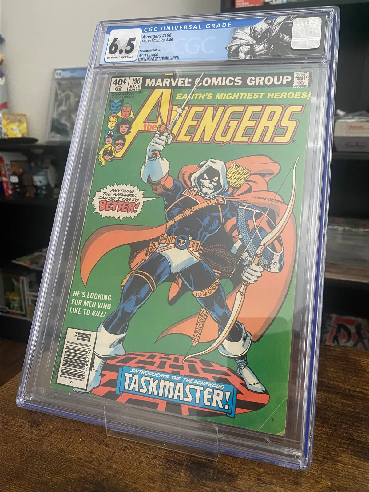 Key! Taskmaster 1st appearance Avengers #196 Special Label CGC 6.5