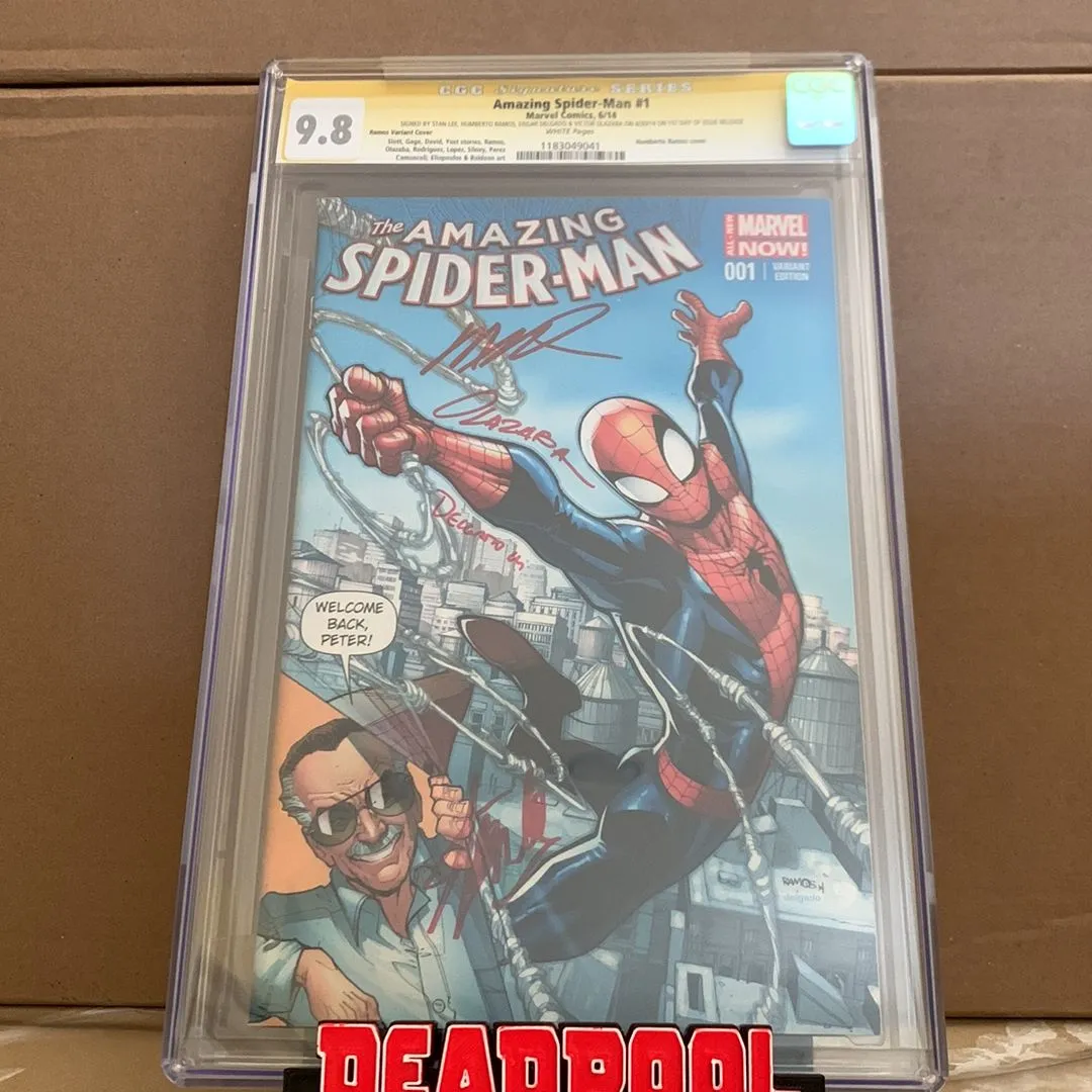 SPIDER-MAN #1 CGC 9.8 MIKE MAYHEW MCFARLANE HOMAGE SILVER