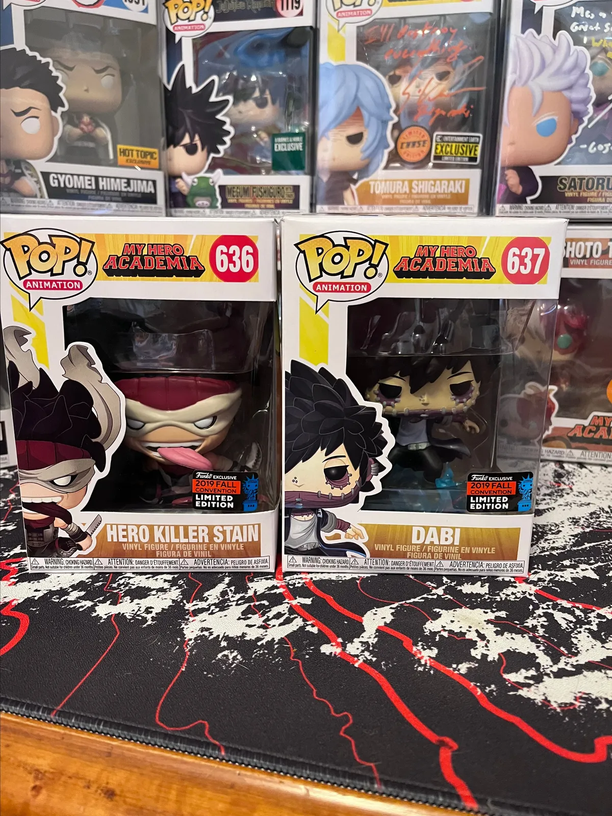 Dabi and Hero Killer Stain Pop selling Bundle