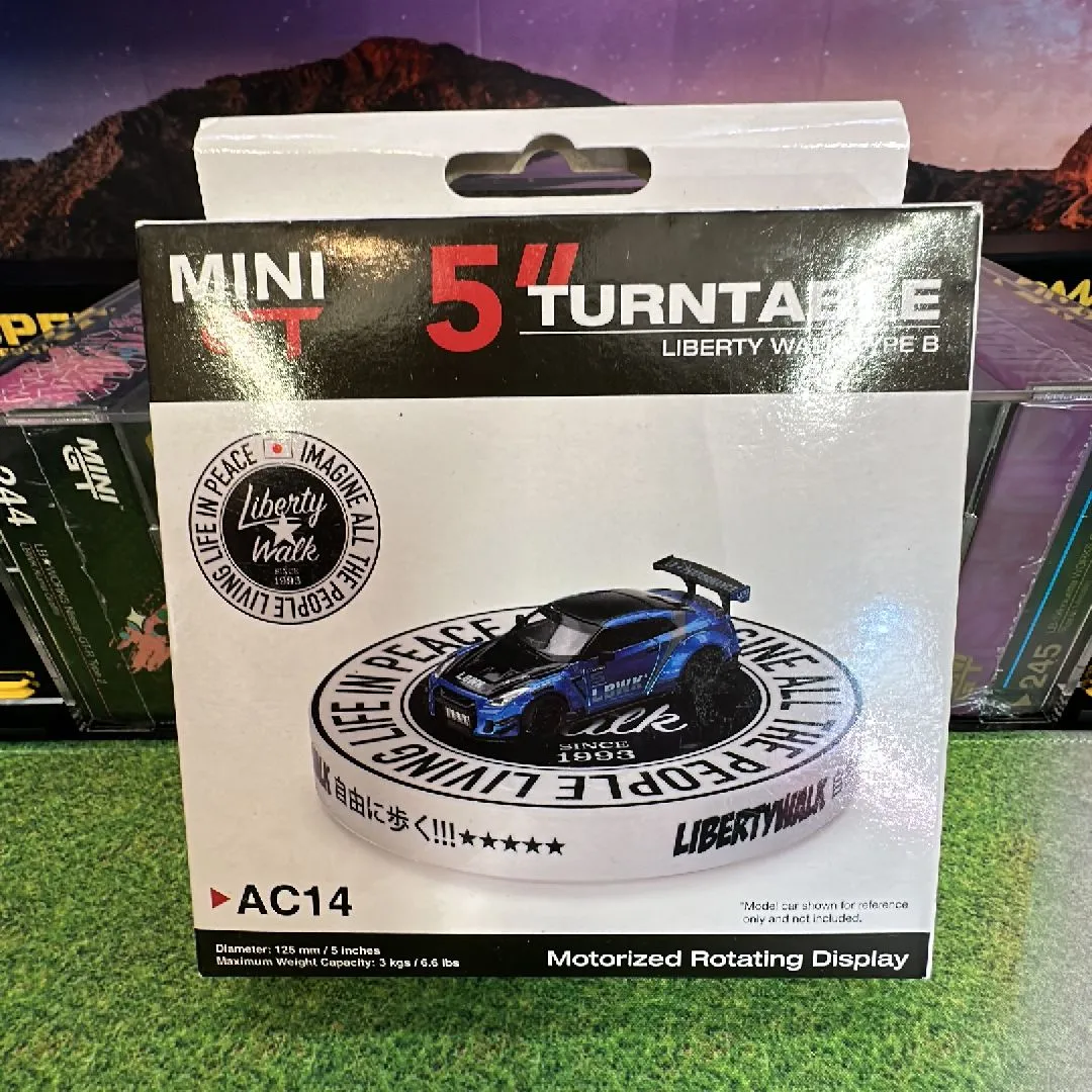 Mini GT AC14 5” Turntable Liberty Walk · Whatnot: Shop, Sell, Connect