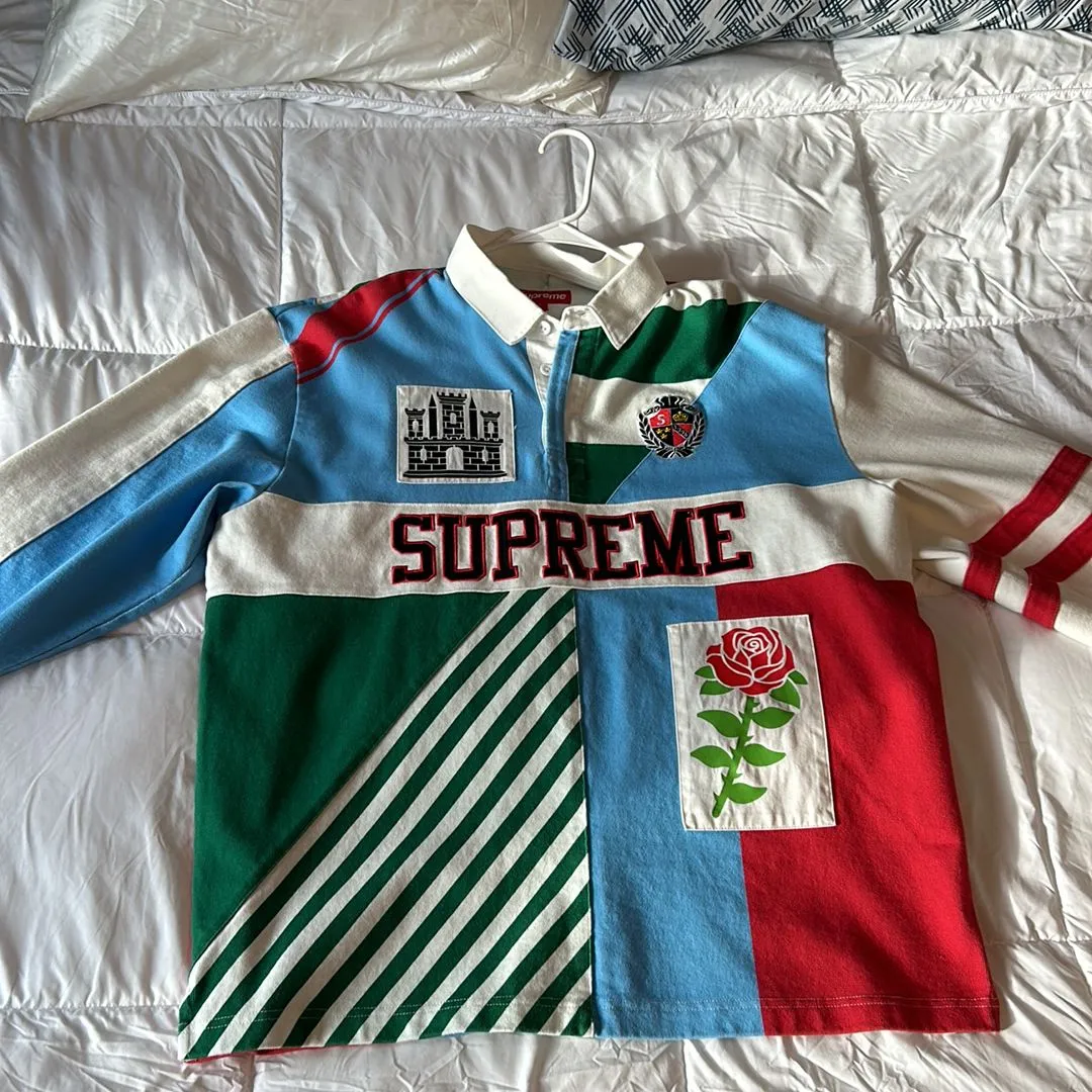 Supreme 7's long popular sleeve Rugby shirt.