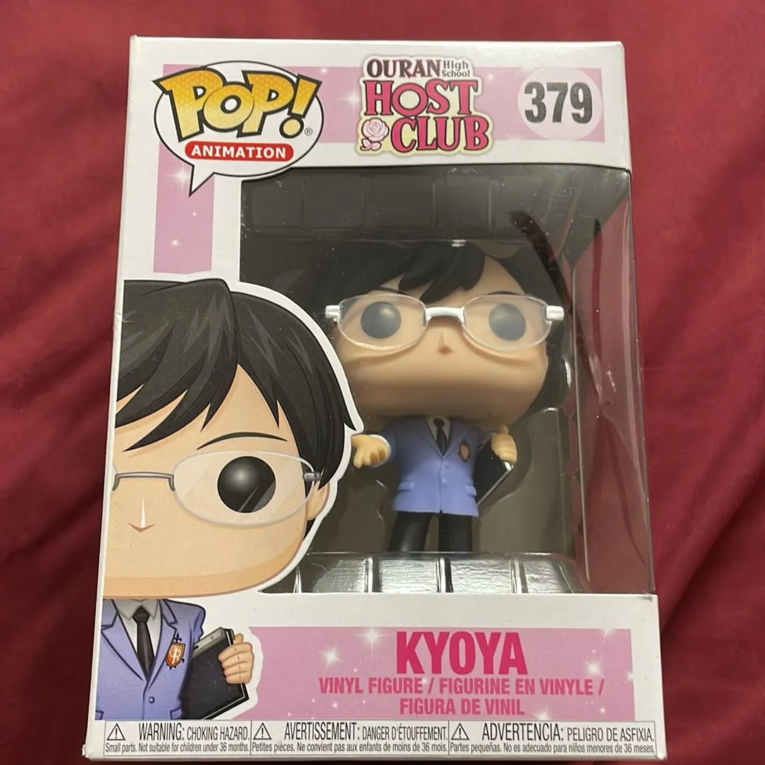 Funko Pop Ouran High School Host Club Kyoya orders 379