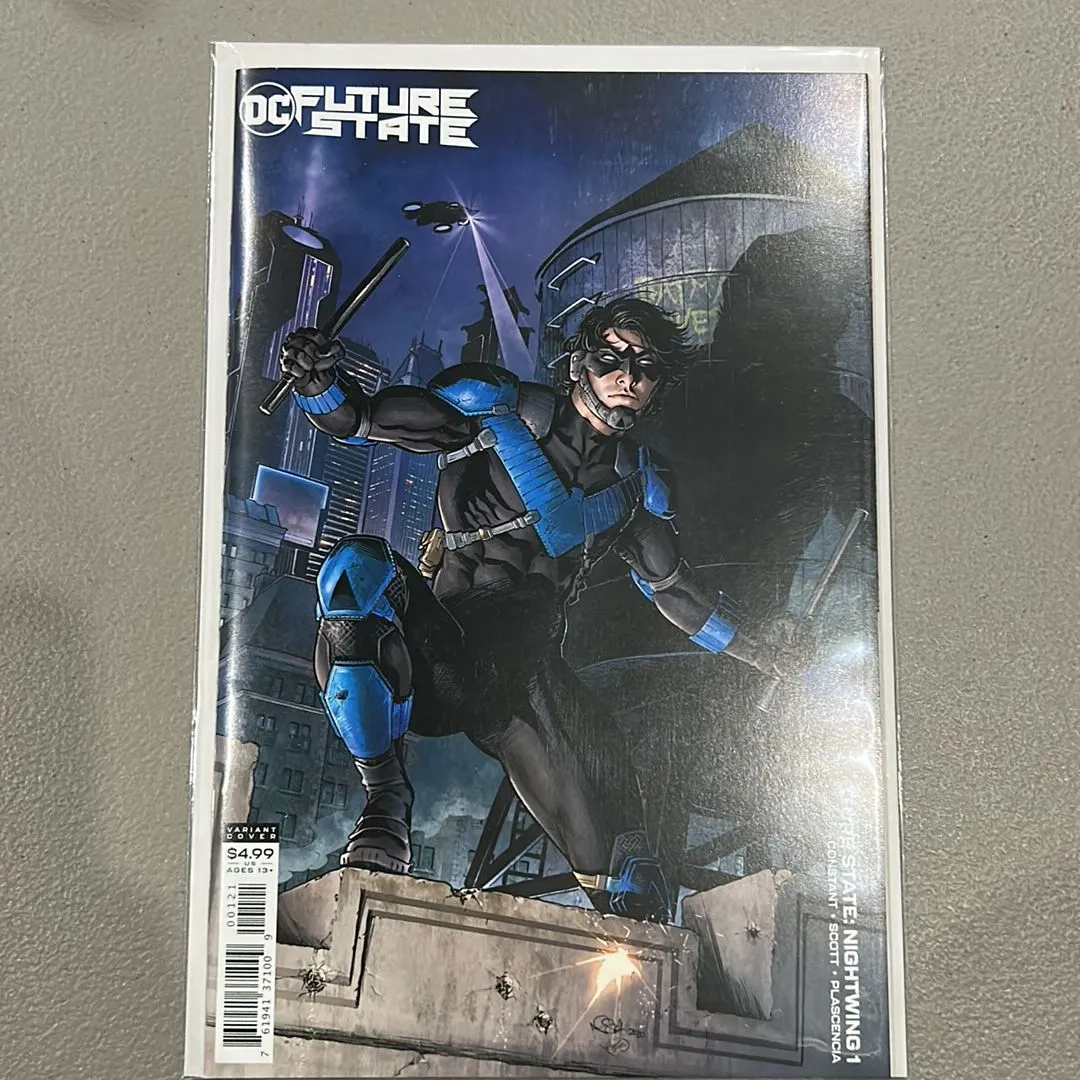 Future State Nightwing 1 Variant Nicola Scott Card Stock Cover Dc