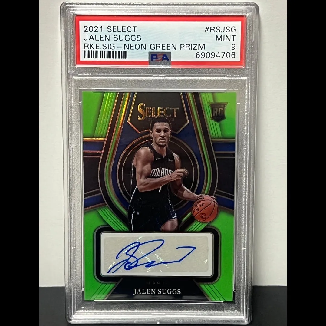 Jalen Suggs PANINI SELECT 直書き auto /25シリ Jalen Suggs PANINI SELECT 直書き auto /25シリ