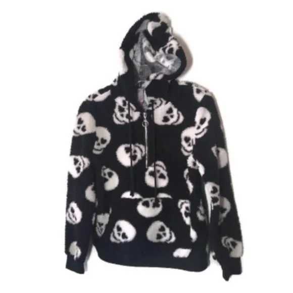 No boundaries skull hoodie best sale