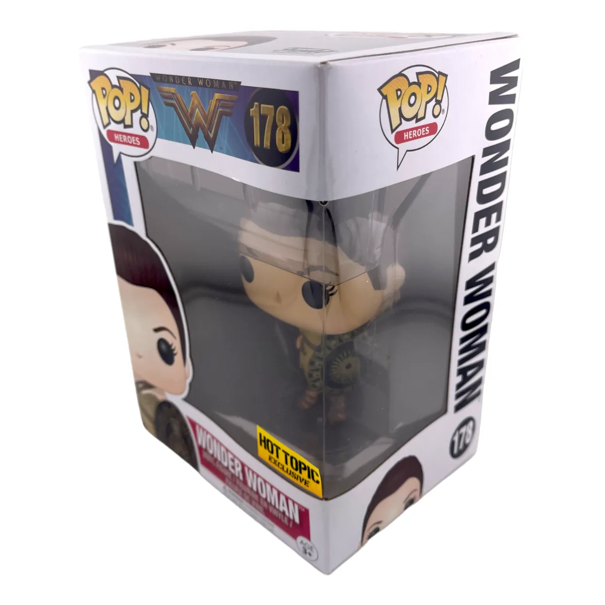 Funko Pop! DC 178 Wonder Woman with Shield Hot Topic