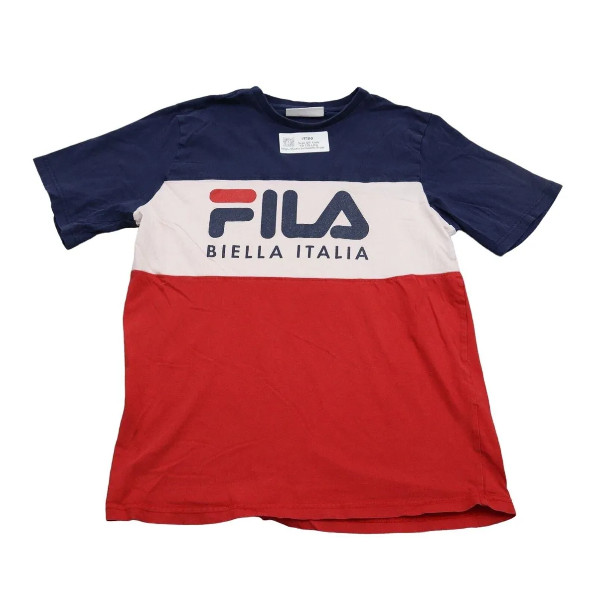 Fila Shirt Mens M Multicolor Short Sleeve Regular Fit Crew Neck ...