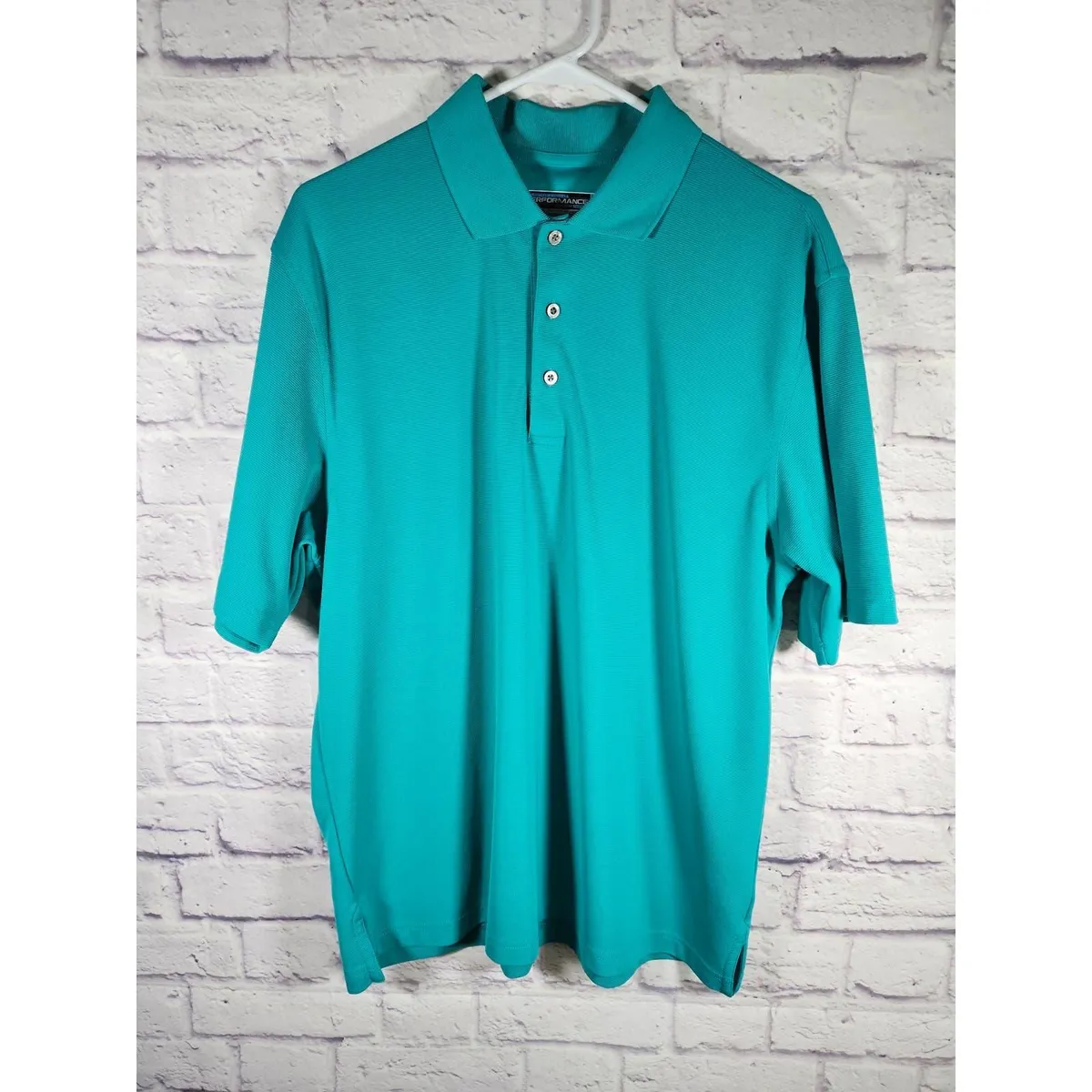松＆椿♥️ Roundtree and Yorke Men's Performance Short Sleeve Polo