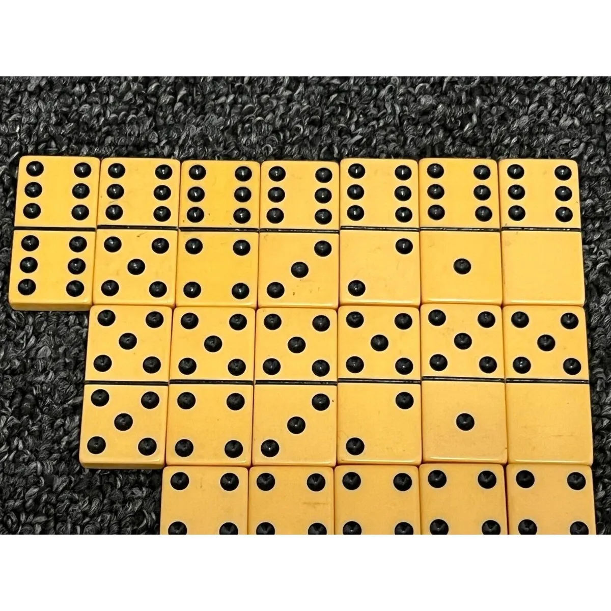 Jeu De Dominos Vintage Ambre Catalin – Occasion