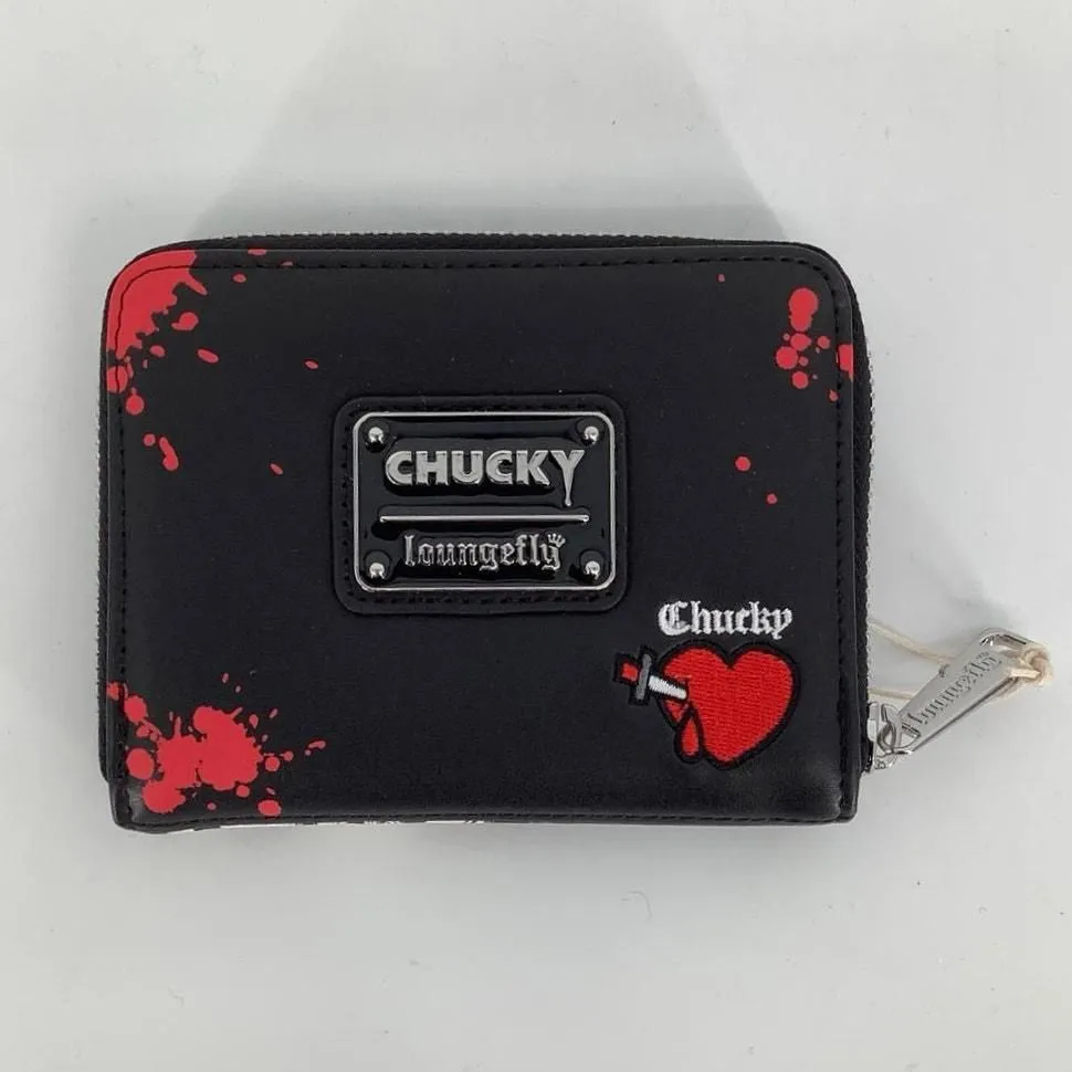 NEW! Loungefly Universal Bride of Chucky Zip Around Wallet $40 msrp B5 ...