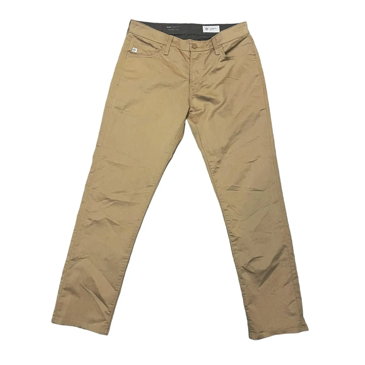 AG Adriano Goldschmied Tellis Airluxe Modern Slim Pants Khaki Tan ...