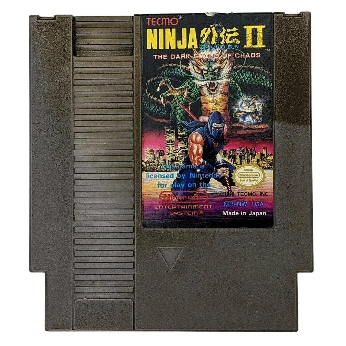 Ninja Gaiden Ii The Dark Sword Of Chaos (nes) - Loose (tecmo, 1990 