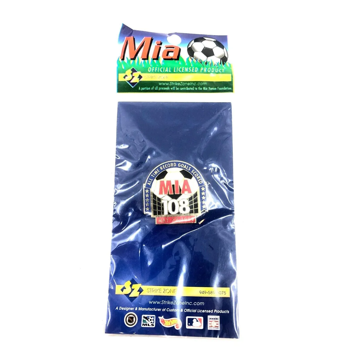 Mia Hamm 108 Goals Soccer Pin USWNT *NEW* · Whatnot: Buy, Sell & Go Live