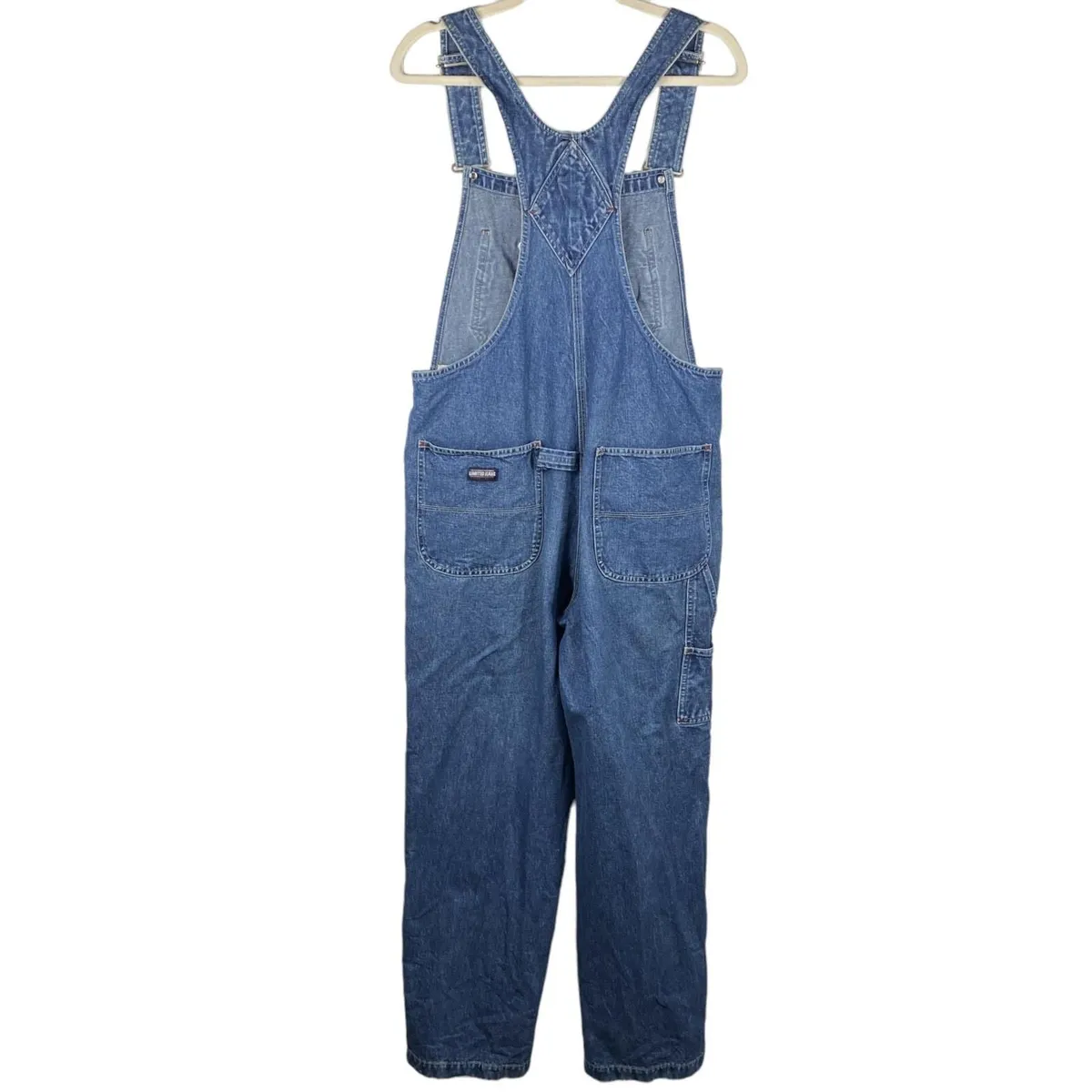 Limited Jeans Denim Overalls Painters Bibs Women's Size Medium 100